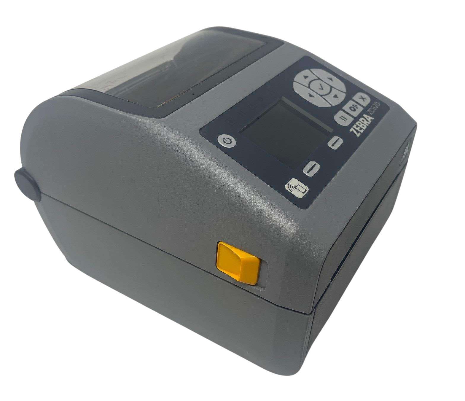 Zebra - ZD620d Direct Thermal Desktop Printer with LCD Screen - Print Width 4 in - 203 dpi - Interface: WiFi, Bluetooth, USB, Serial, Ethernet - ZD62142-D01L01EZ (Renewed) 2