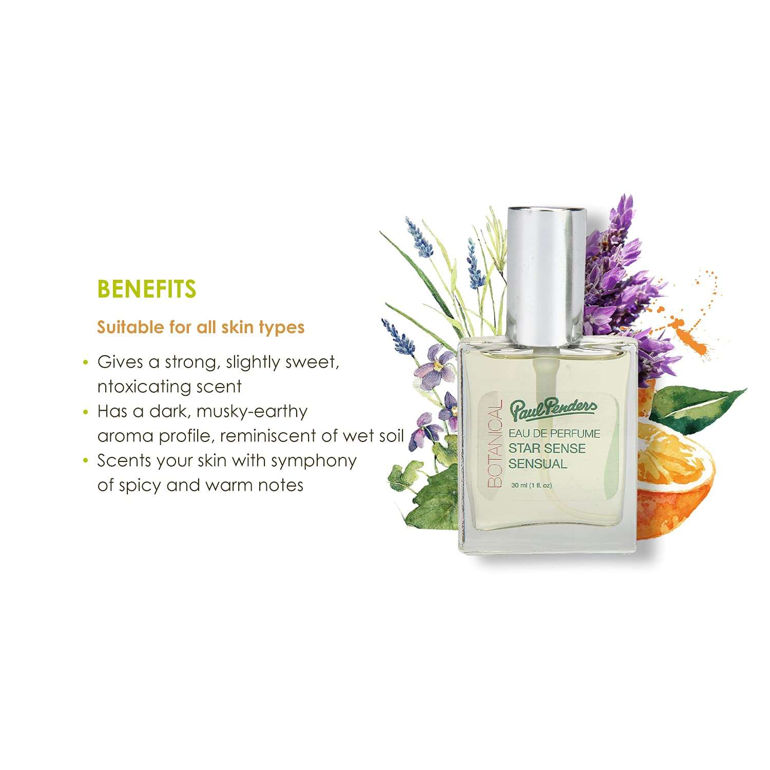 Paul Penders Eau De Perfume Star Sense (Sensual Smooth Exquisite) | Scented Symphony of Spicy & Warm Notes 30ml 3