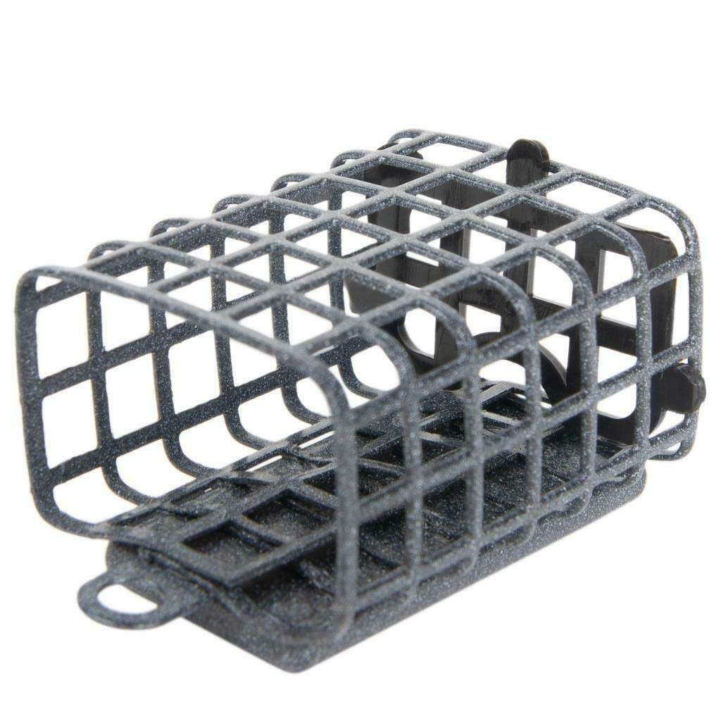 Free2buy 10pcs Lead Sinker Carp Feeder Basket Cage Fish Holder Bait Spring Fishing Сrucian Bream - Tackle Trap Accessory – Fishing Tool - Metal 40gr/1.4oz 6