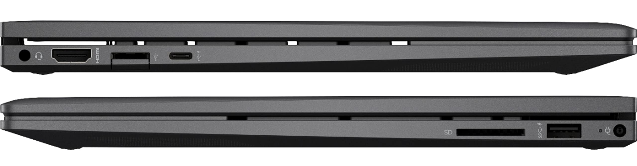 HP Envy x360 15-ey0023dx 15.6" Touchscreen FHD + IPS 2-in-1 Laptop (AMD Ryzen 7 5825U 8-Core, 64GB RAM, 512GB PCIe SSD, AMD Radeon, Backlit KYB, WiFi 5, Bluetooth 5.2, Webcam, Win11Home) w/Hub 3