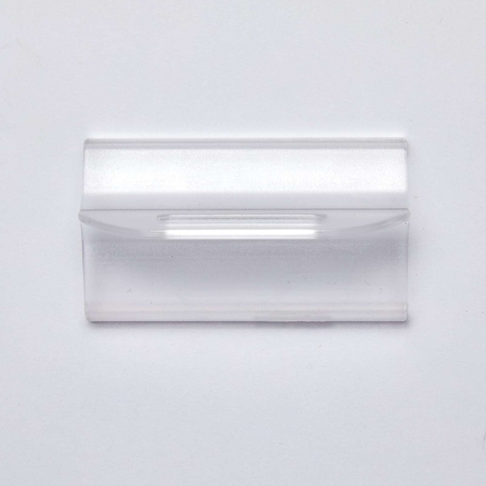 Persilux Cordless Jacquard Pattern Zebra Blinds Transparent Handles 80x47x32mm Hardware Hem Grips Handle Pull Lifting Clamp Pull for Roller Shades Window Blinds 4