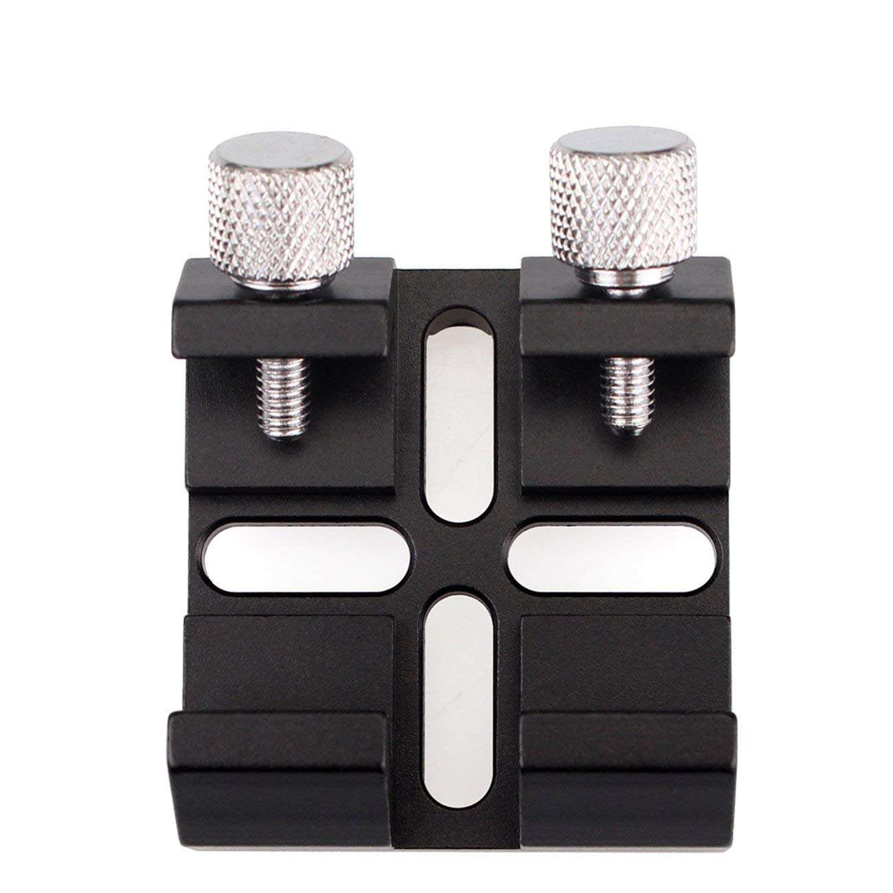 Drohneks Finderscope Dovetail Slot Multi Function for Astronomy Optics Monocular Binoculars Telescope Finder Scope(Black) 1