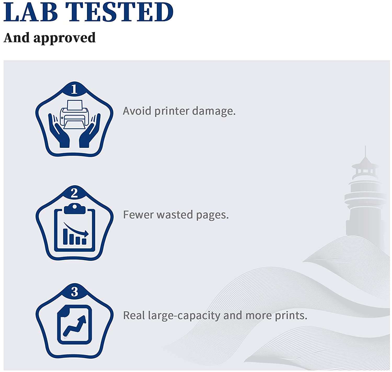 InkSpirit Remanufactured Ink Cartridge Replacement for HP 63XL 63 63 XL for OfficeJet 3830 5252 4650 5258 4655 4652 5255 Envy 4520 3634 DeskJet 3636 1111 3630 1112 3637 Printer, (2 Black, 1 Color) 5