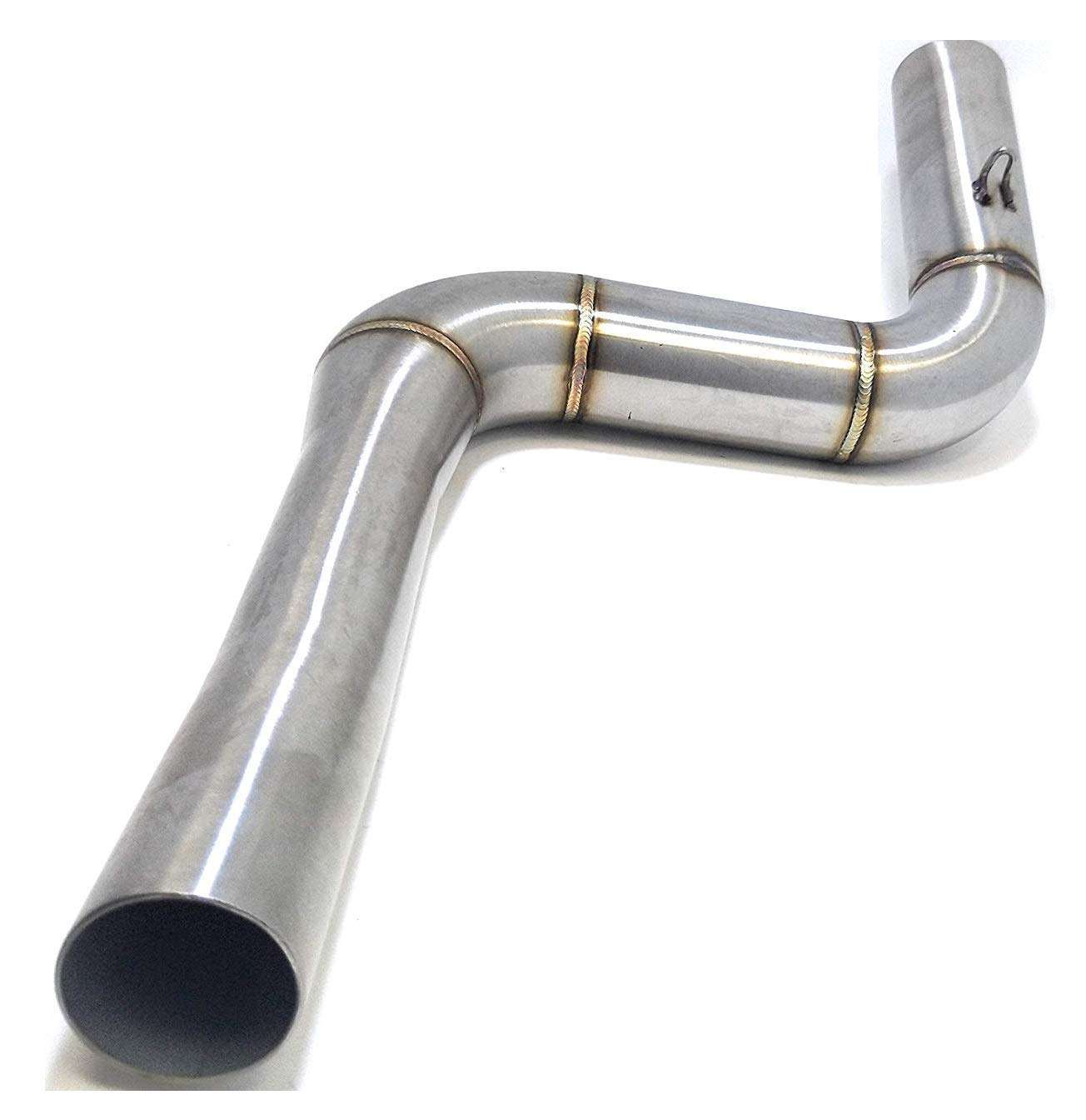 Aow Attractive Offer World Stainless Steel Exhaust Middle Muffler Bend Pipe for Bajaj Dominar 400/ Bajaj Pulsar RS200, Bend Pipe T-12 (Pack Of 1) 4