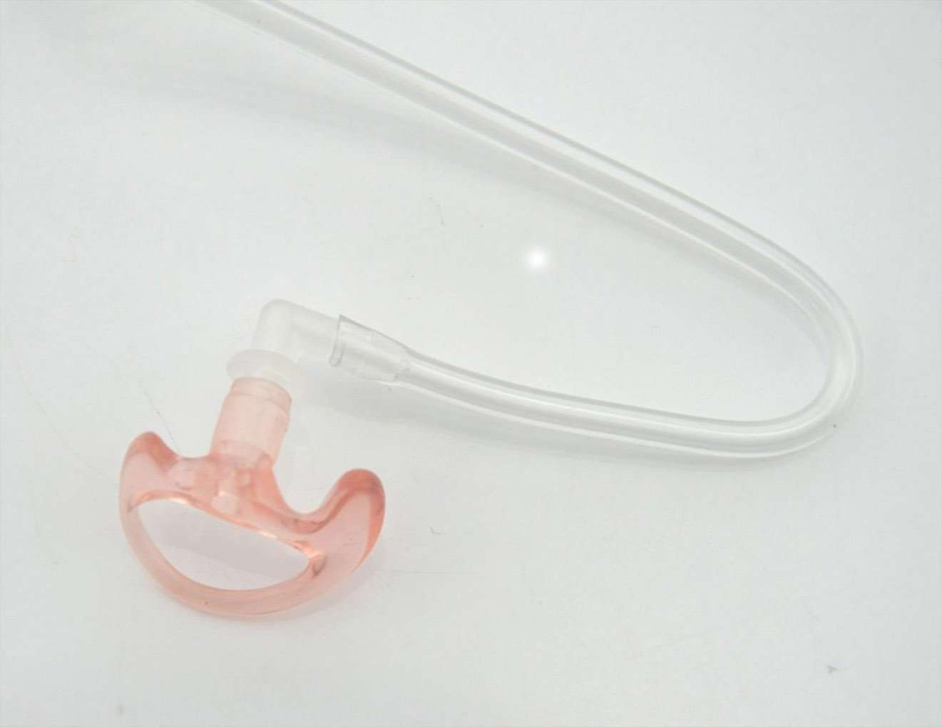 FANVERIM 2 Pack Left Medium Semi Custom Flexible Open Ear Insert Ear Mold for Two-Way Radio Audio 4