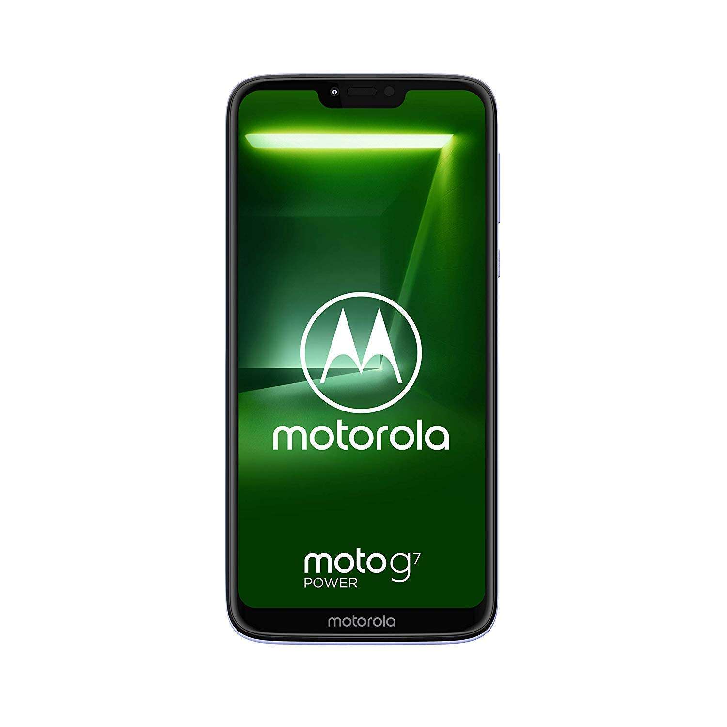Motorola Moto G7 Power (64GB,4GB) 6.2", Snapdragon 632, (GSM Only) Dual SIM Factory Unlocked Global 4G LTE (T-Mobile, AT&T, Metro, Straight Talk) International Model XT1955-4 (Violet) 2
