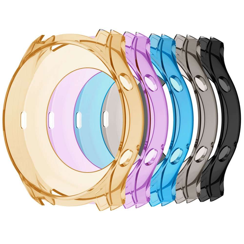 KisFace Protective Cases for Samsung Gear S3 Classic SM-R770,Soft TPU Protective Case Frame Shock Resistant Cover Case,Pack of 5 1