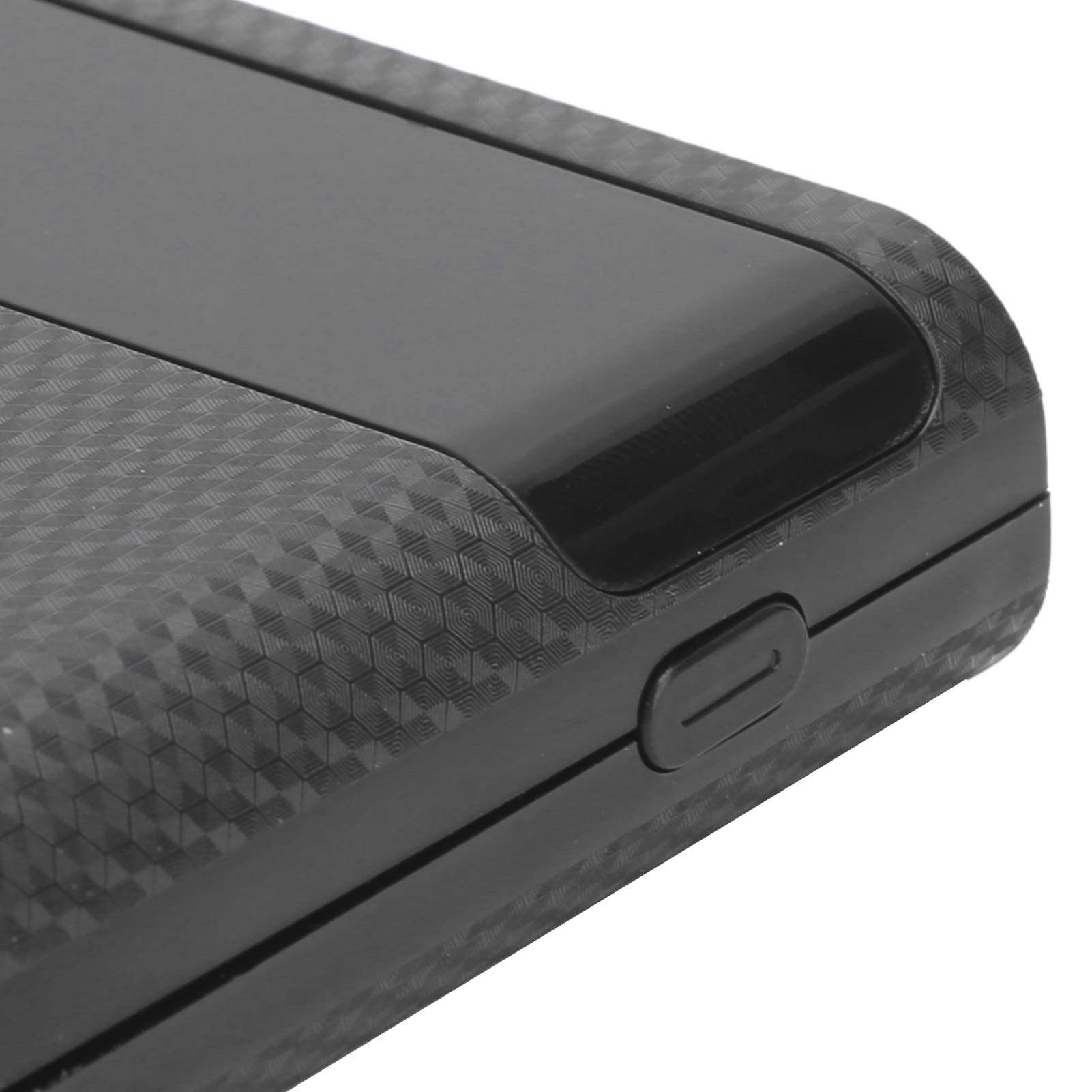 8X 18650 Battery Power Bank, LED Flashlight Battery Storage Box, Power Protection Lightweight DIY for Tablets Power Bank Supply Jacking Accessory Smart Phones(Black) 3