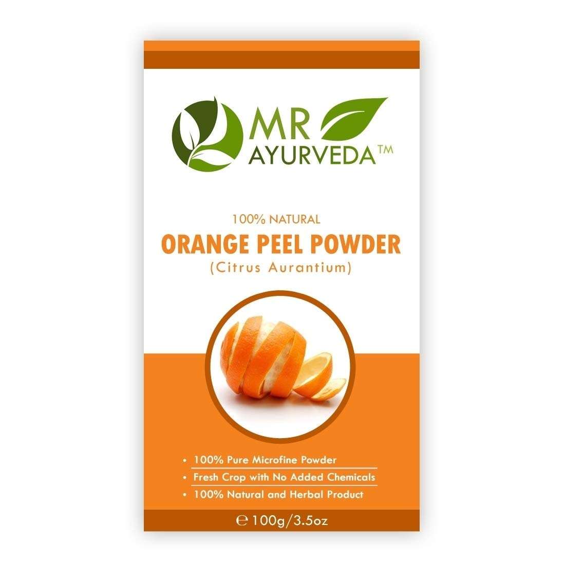 MR Ayurveda 100% Organic Rose Petals Powder, Lemon Peel Powder & Orange Peel Powder - Pack of 3 (100 Grams Each) 5