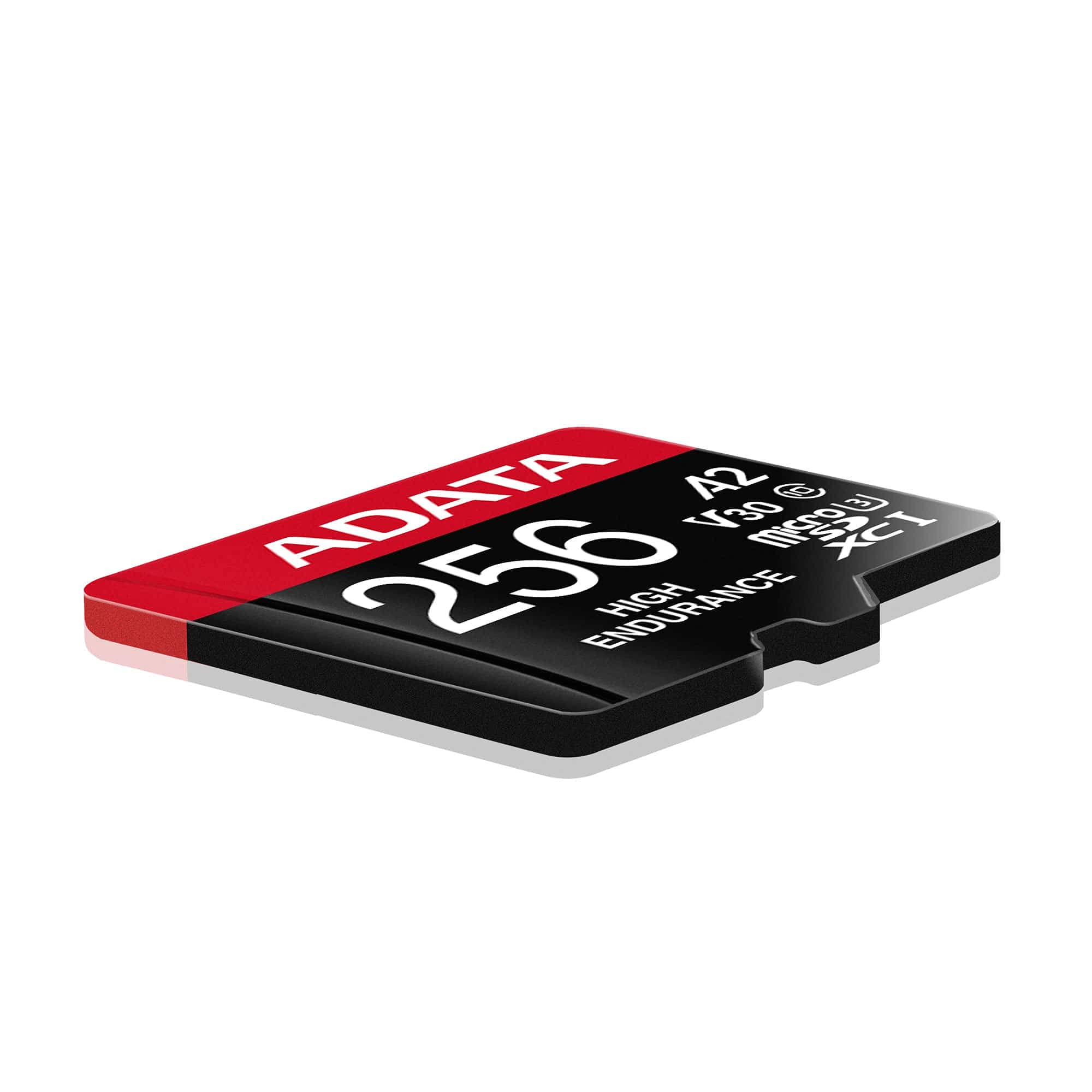 ADATA High Endurance 256GB UHS-I U3 V30 A2 Class 10 Micro SDXC Memory Card (AUSDX256GUI3V30SHA2-RA1) 2