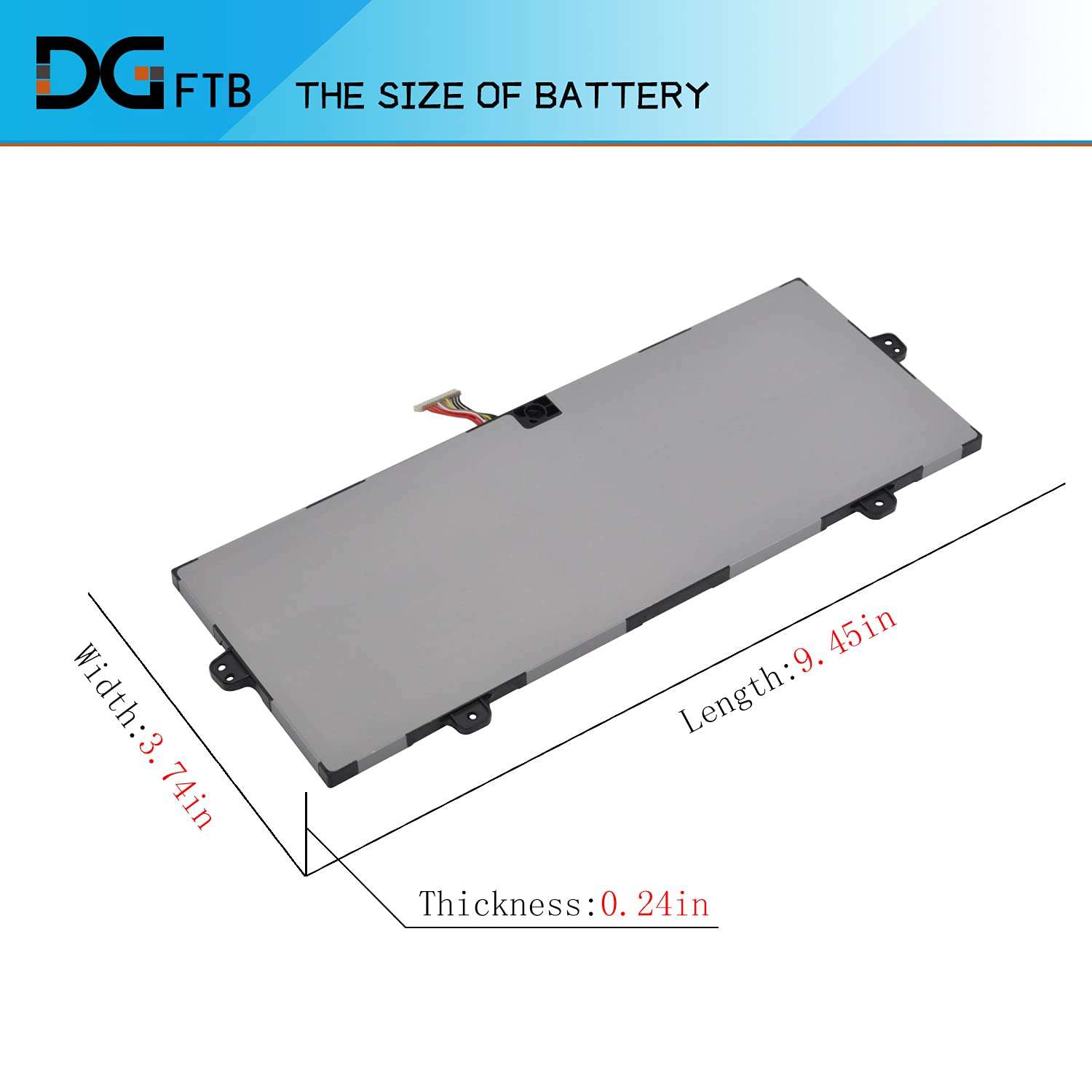 DGTech AA-PBTN4LR Laptop Battery Replacement for Samsung 9 Pro 15″ NP940X3M NP940X5M NP940X5N NP940X3M-K01US NP940X3M-K02US NP940X5M-X01US NP940X5N-X01US Series BA43-00386A 15.4V 3530mAh 54Wh 5