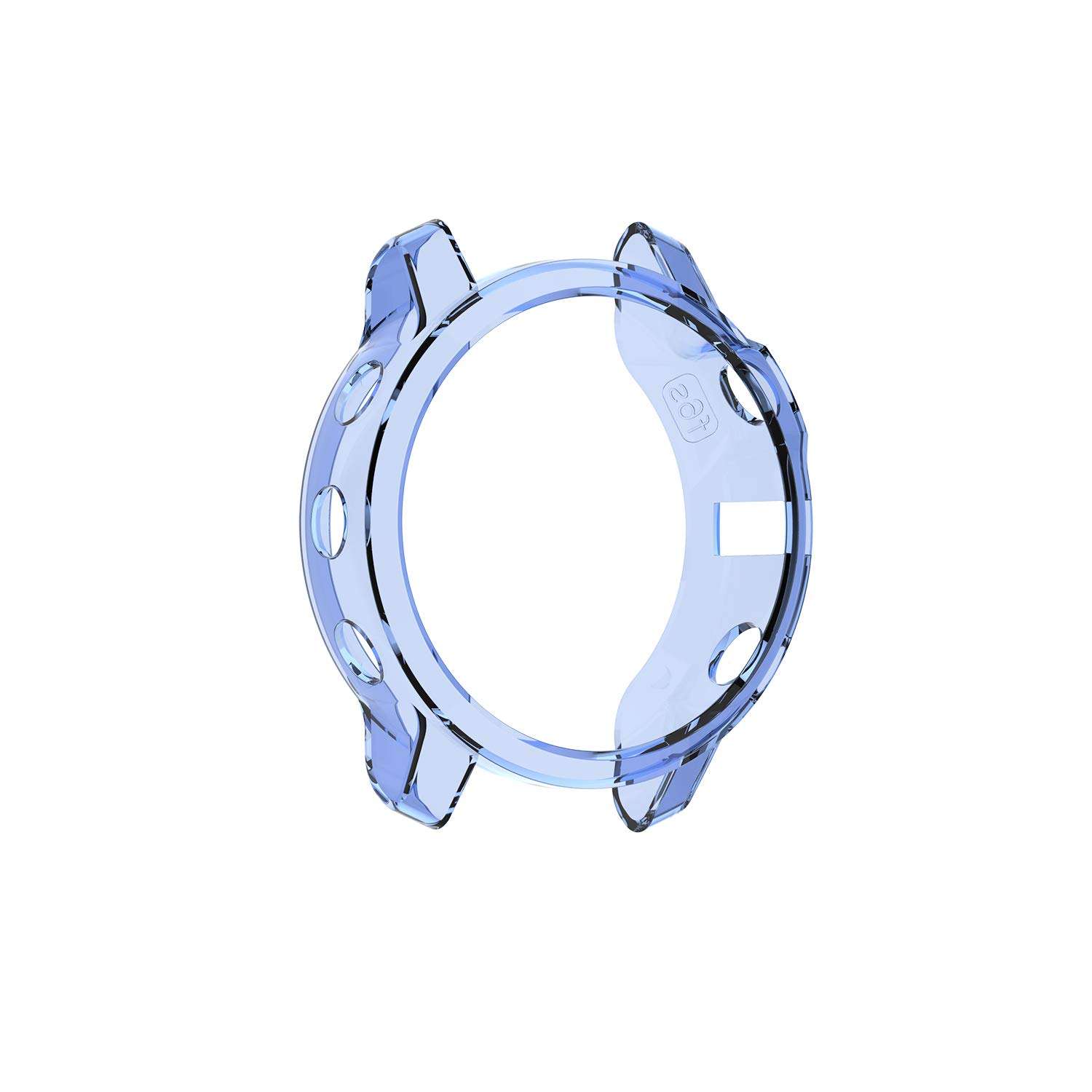 AWINNER Colorful Case Case for Fenix 6S,Transparent TPU Accessories Frame Protector Bumper Case Cover Shell (Grey,Clear,Pink,Blue,Purple) 3