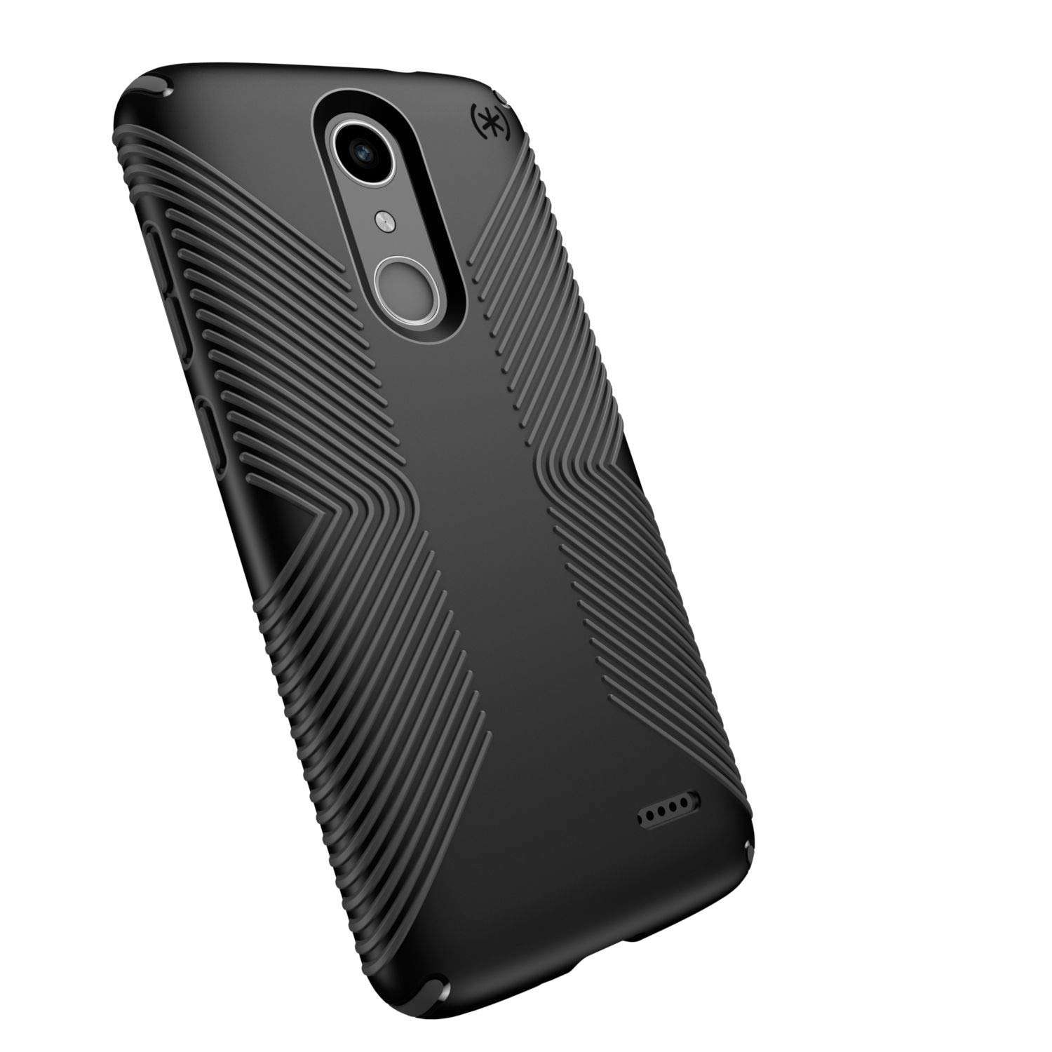 Speck Products Compatible Phone Case for ZTE Blade Spark, Presidio Grip Case, Black/Slate Grey 4