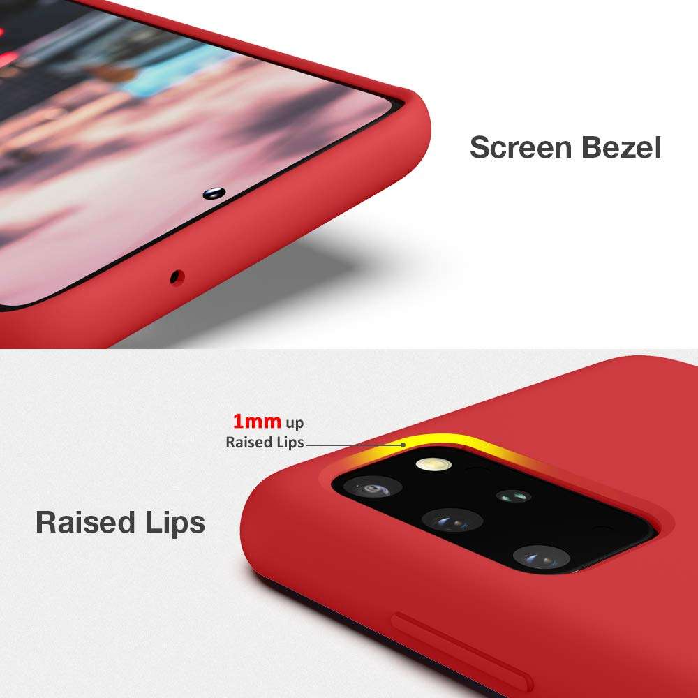 pcgaga Compatible with Galaxy Z Fold 3 Case with Pen Holder [Hinge Protection] Shockproof PU Leather Back Protective Phone Cover for Samsung Galaxy Z Fold 3 5G (2021) (Red(S20+)) 3