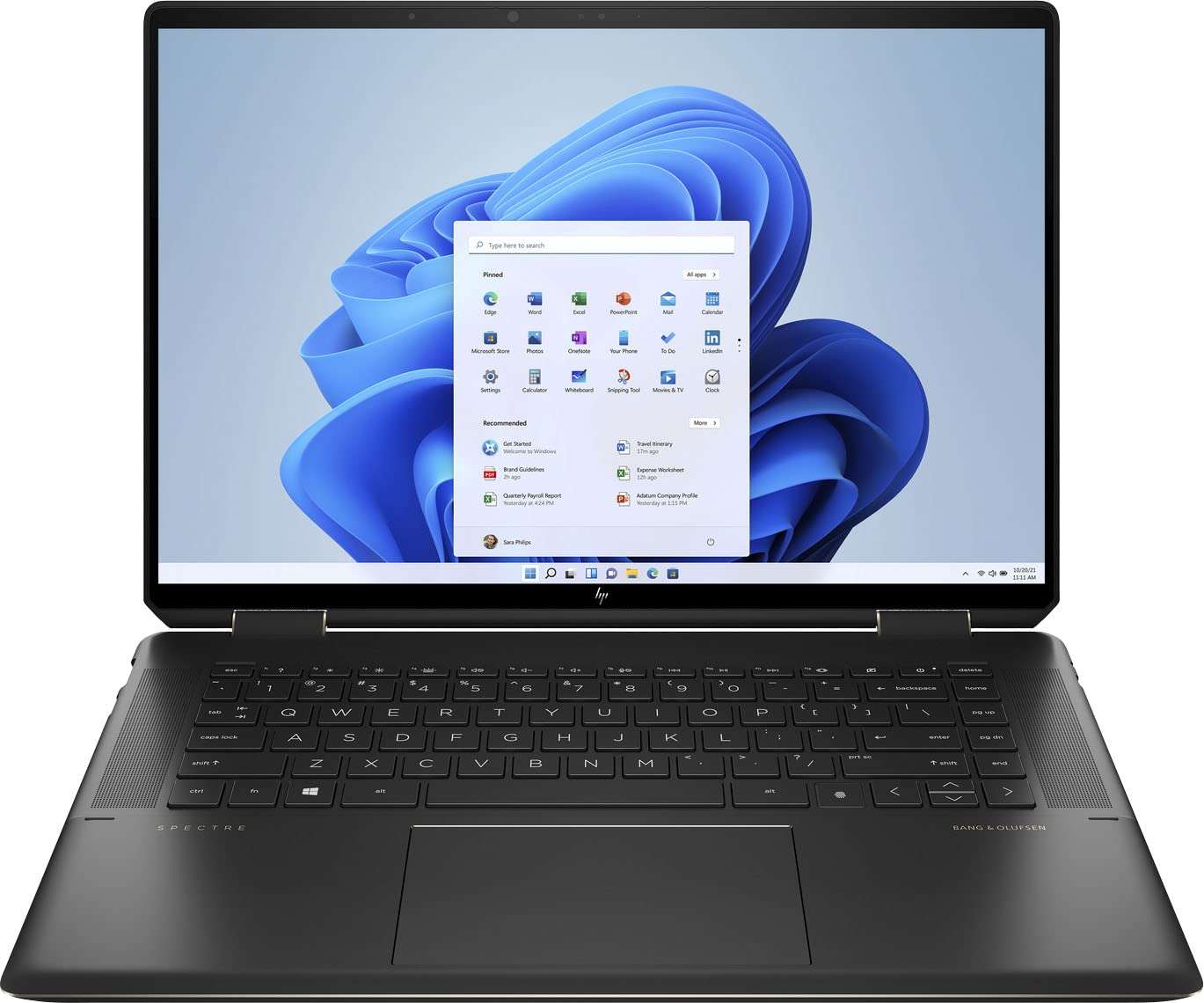 HP Spectre x360 16” 3K+ IPS (3072 x 1920) 2-in-1 Laptop, Touch 400nits, i7-11390H, Iris Xe Graphics, Fingerprint, w Stylus 16GB 3200MHZ DDR4 RAM& 512GB PCIe SSD win11 pro 1