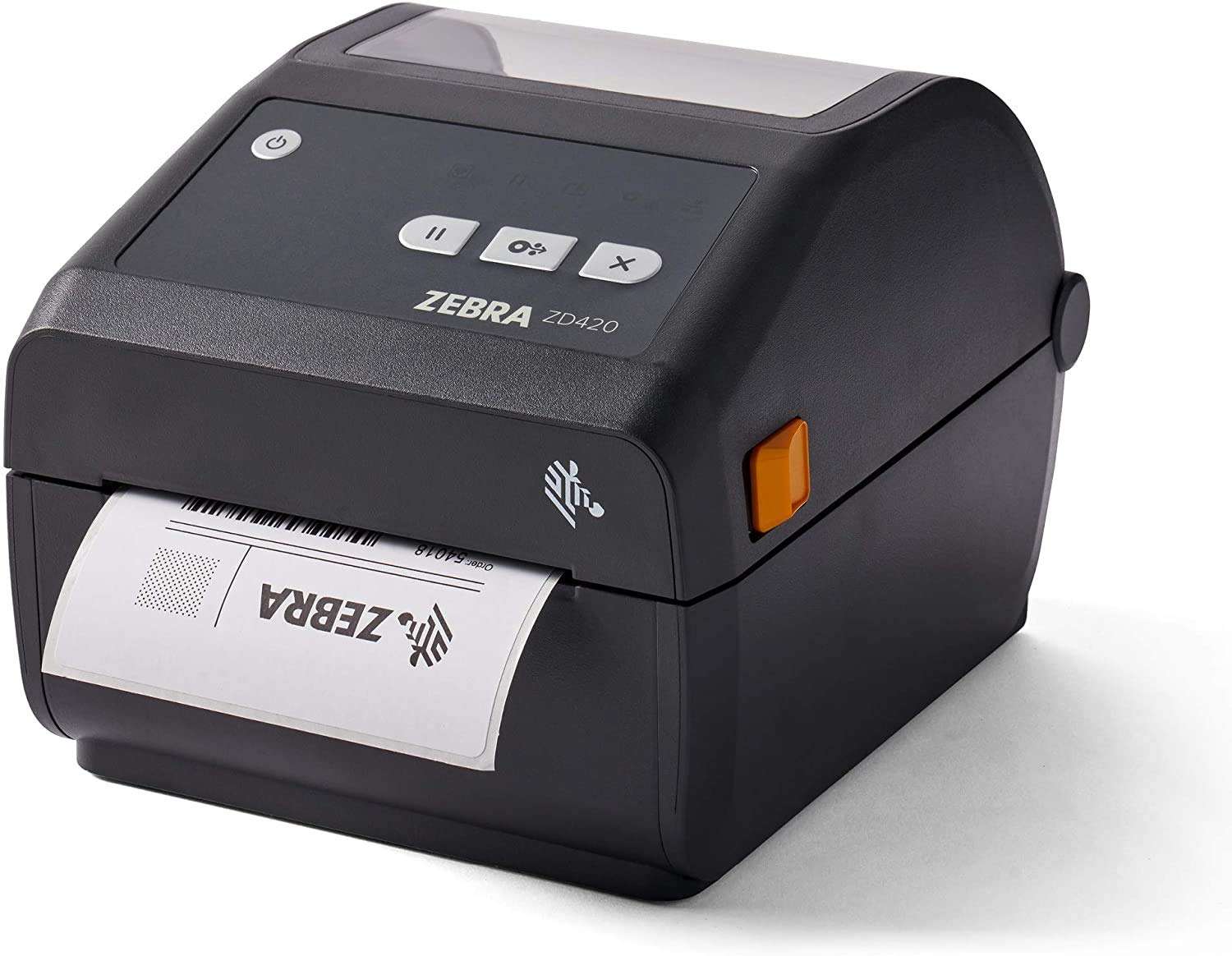 ZEBRA ZD420d Direct Thermal Desktop Printer 300 dpi Print Width 4 in WiFi Bluetooth USB ZD42043-D01W01EZ