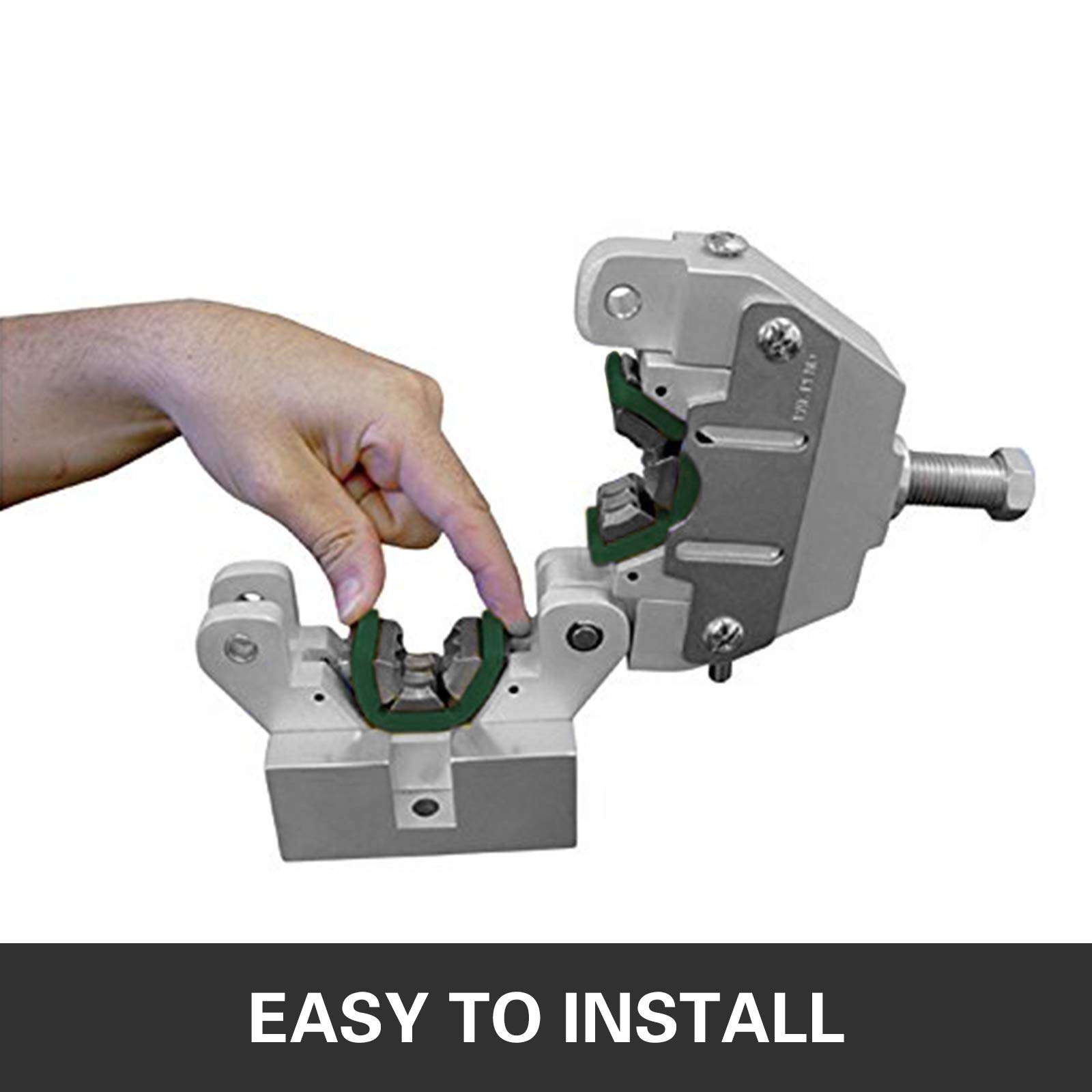 Mophorn Manually Operated AC Hose Crimper Hydra-Krimp 71550 Manual AC Hose Crimper Kit Air Conditioning Repair Handheld AC Hose Crimping Tool with 4 Dies 5