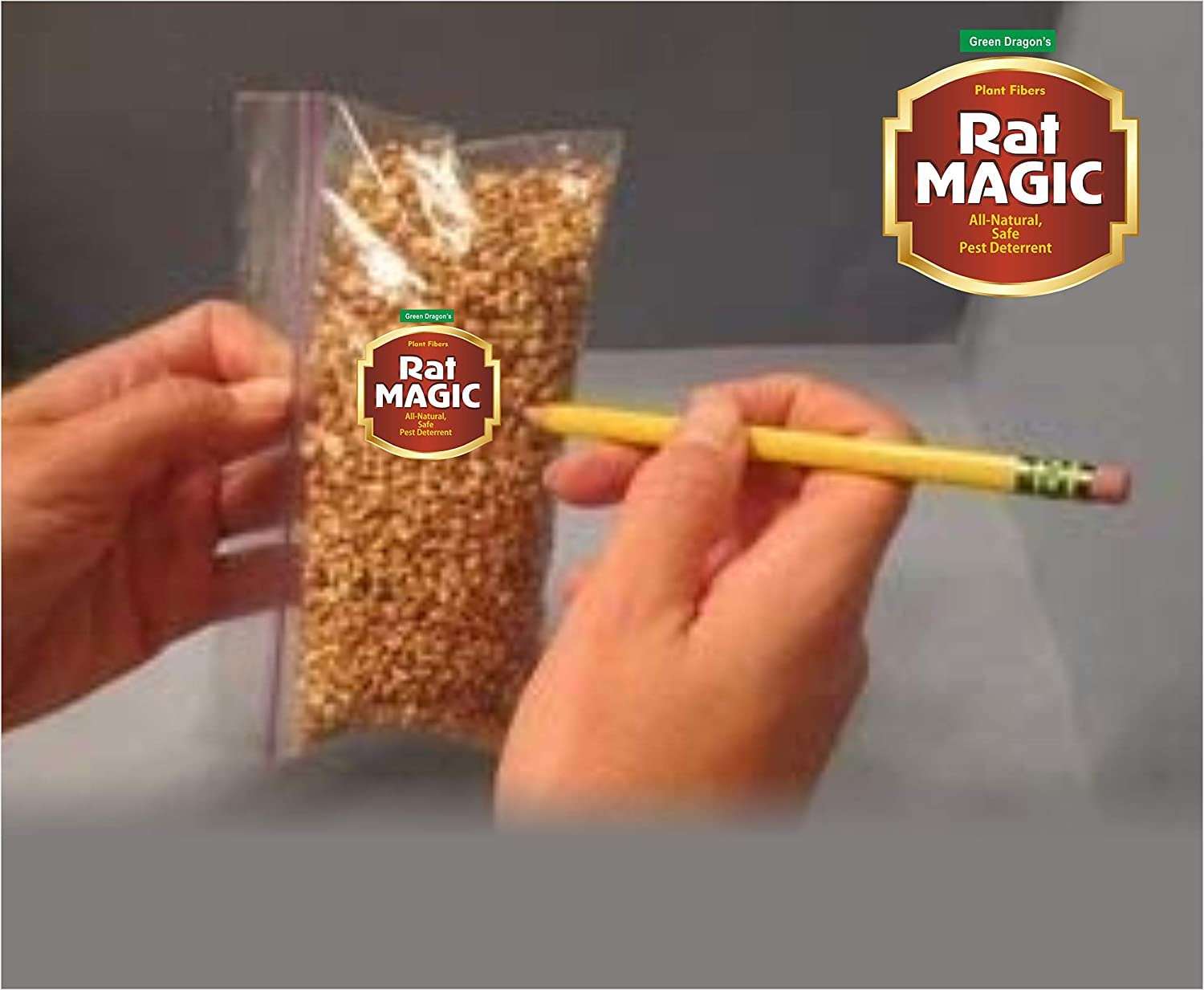 Green Dragon's 'Rat MAGIC' ALL NATURAL, Rat Repellent & Killer, 10 Pouches 5