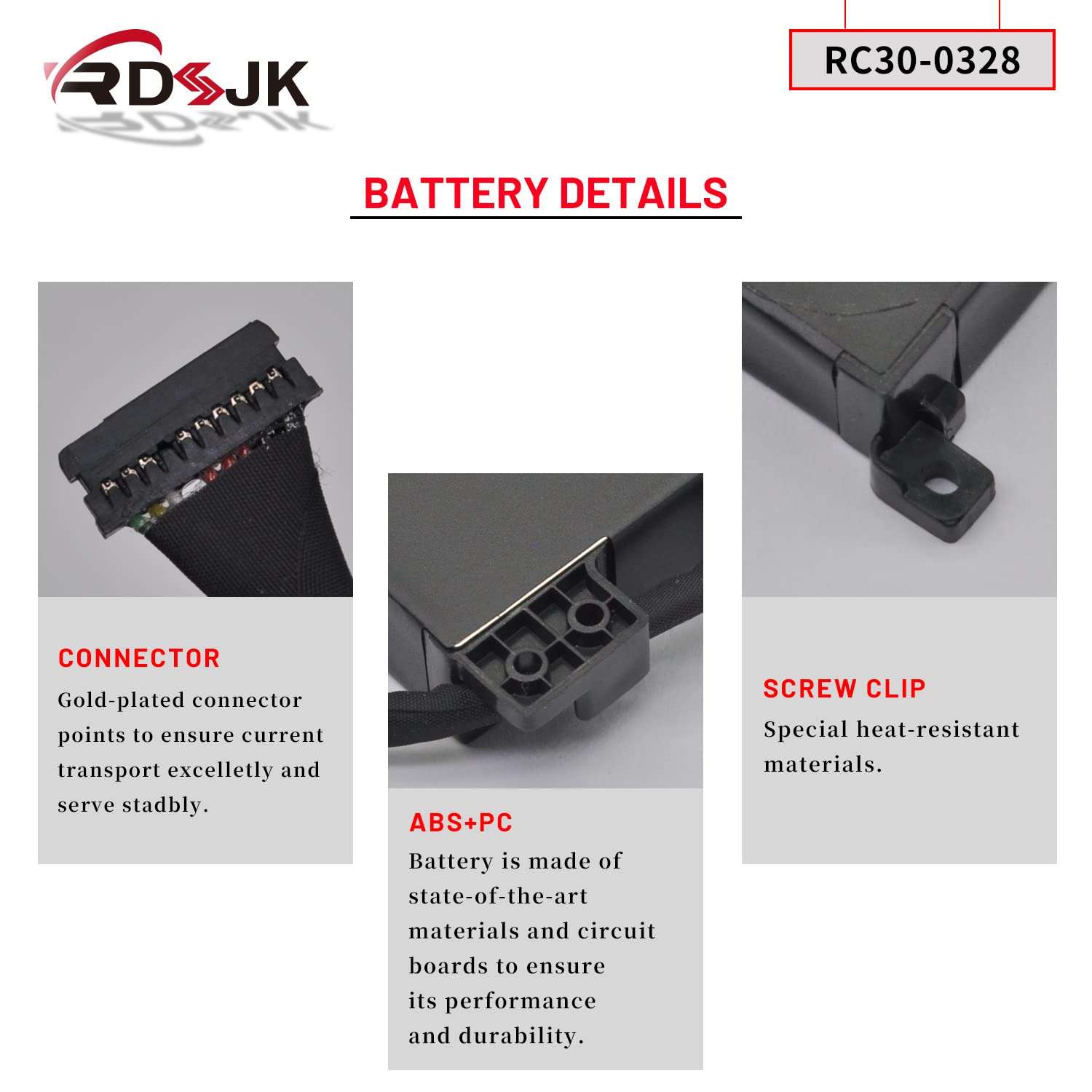 RC30-0328 Laptop Battery for Razer Blade 15 Base 2020 2021 RZ09-0328 RZ09-0328X RZ09-03286 RZ09-03287 RZ09-03289 RZ09-03287E22 RZ09-03287E22-R3U1 RZ09-0369 RZ09-0369X RZ09-0410 RZ09-0410BE22 RZ09-0330 5