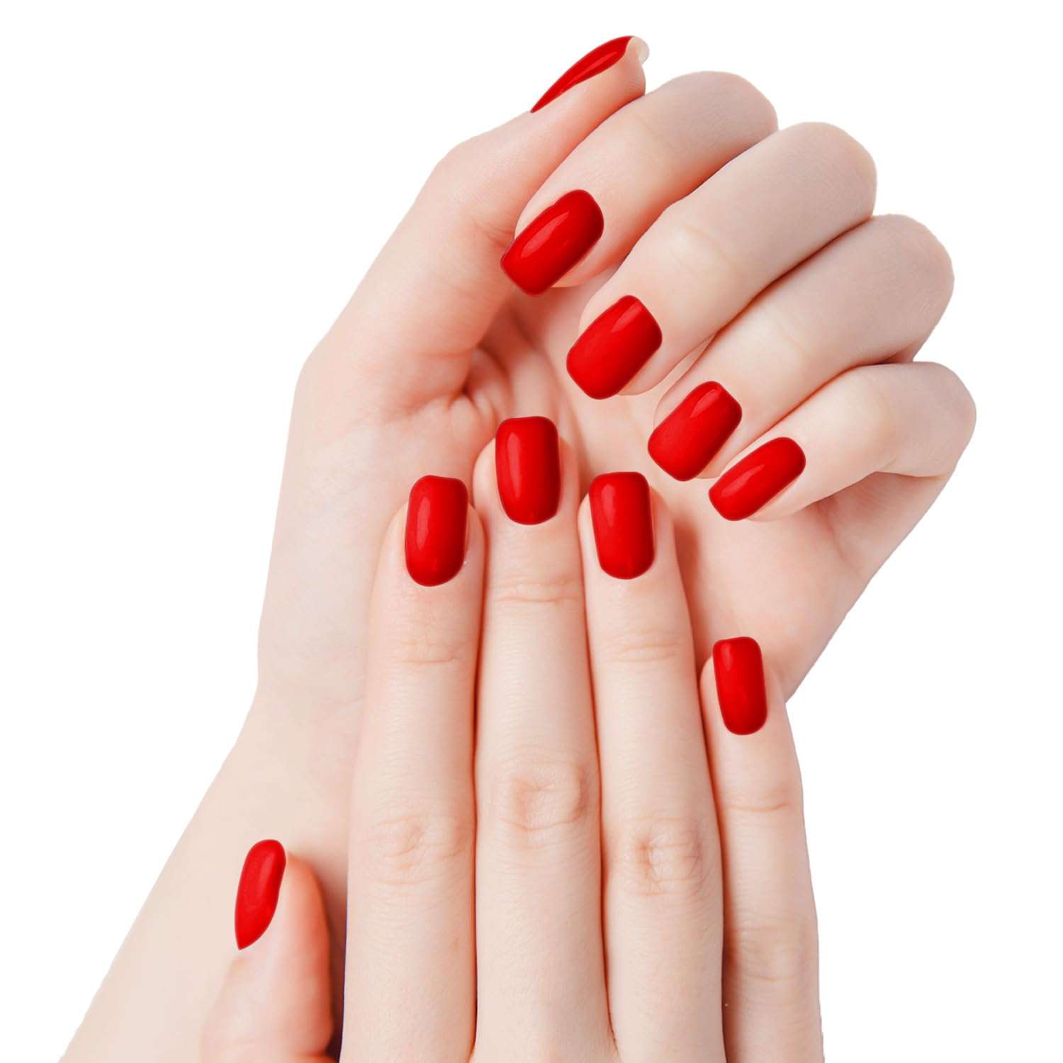 FACES CANADA Ultime Pro Splash Instant Manicure - Paprika | 16 Pcs Press On Nail Extensions | Artificial Fake Nail Set | Long lasting and Durable | Lightweight & Comfortable 1