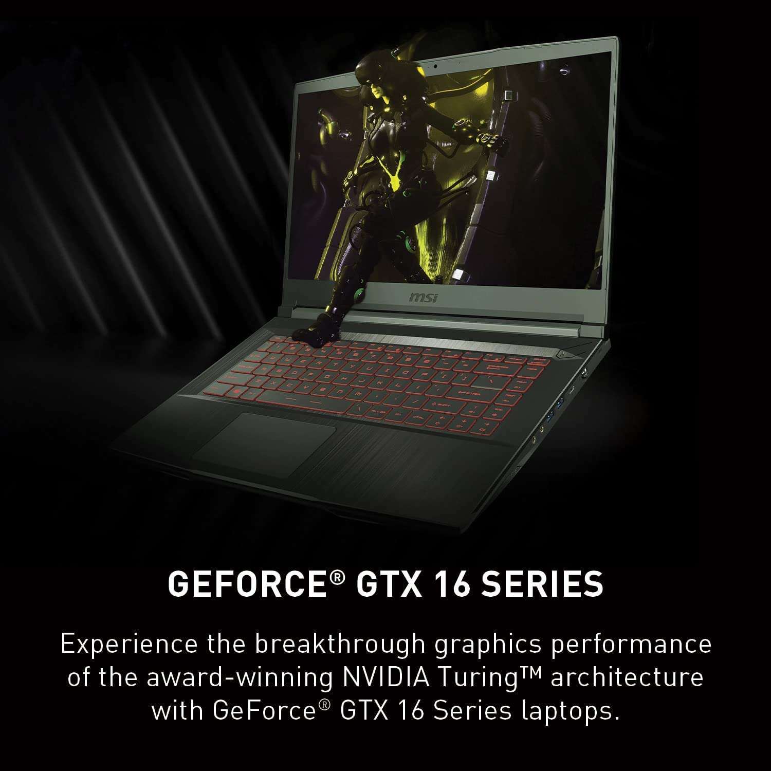 MSI GV15 15.6-inch Gaming Laptop: 144Hz Intel Core i5-11400H GTX 1650 8GB RAM 256GB SSD (11SC-633) with HDMI Cable & Laptop Scren Cleaner 5