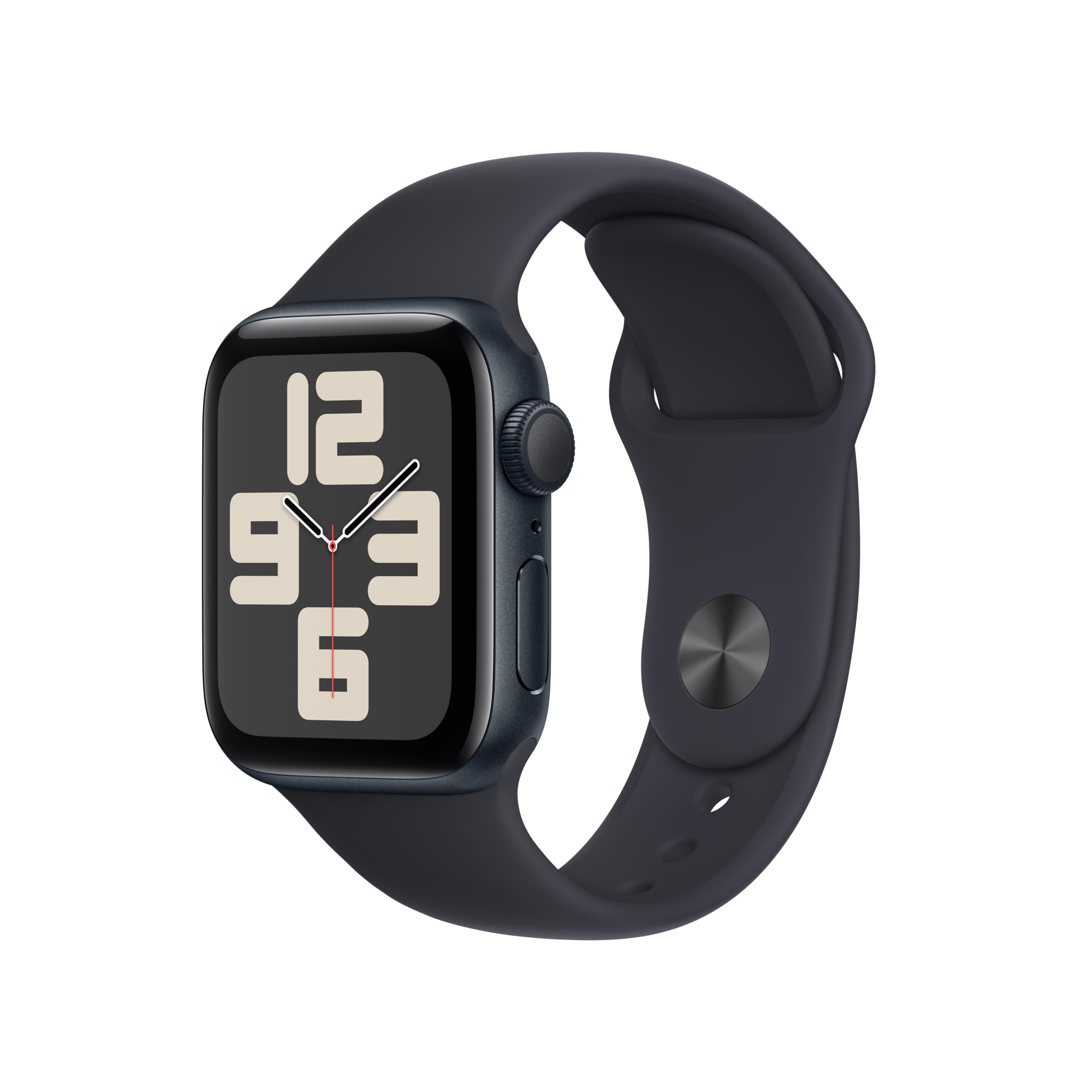 Apple Watch SE (2nd Gen, 2023) [GPS + Cellular 44mm] Smartwatch with Starlight Aluminum Case with Midnight Sport Loop One Size.Fitness & Sleep Tracker,Crash Detection,Heart Rate Monitor,Retina Display