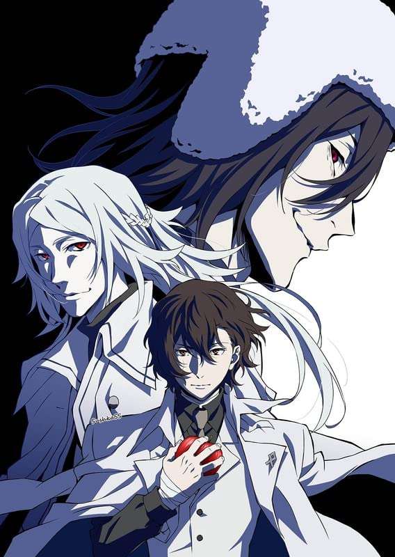 Poster Best Bungou Stray Dogs Dead Apple Matte Finish Paper Poster Print 12 x 18 Inch (Multicolor) PB-21112