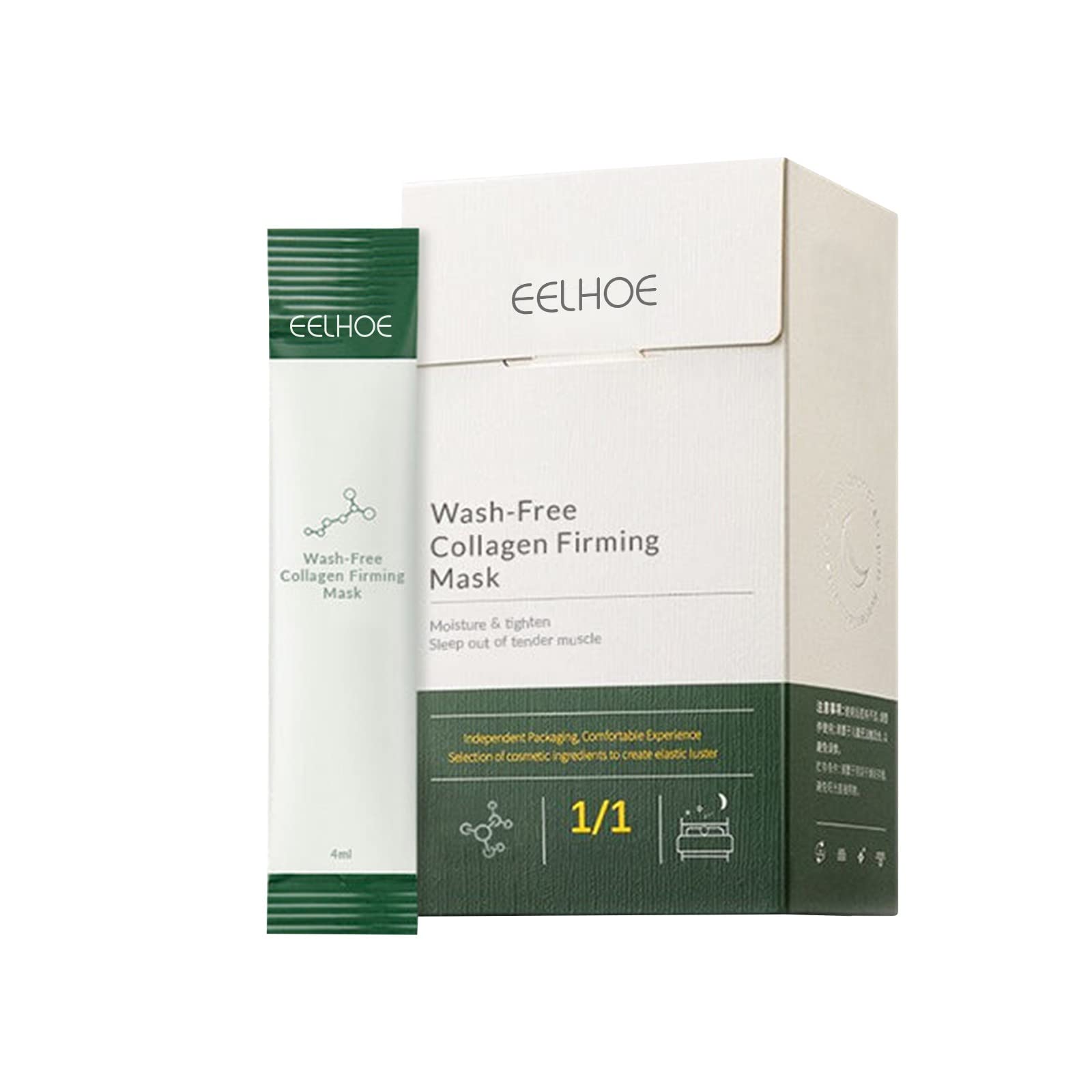 Firming Collagen Lifting - Collagen Moisturizing for Women Mask Sleeping 80ml Firming Firming Sleeping Mask Mask Facial Mask Teen Skin Care Gift (A-1, One Size)