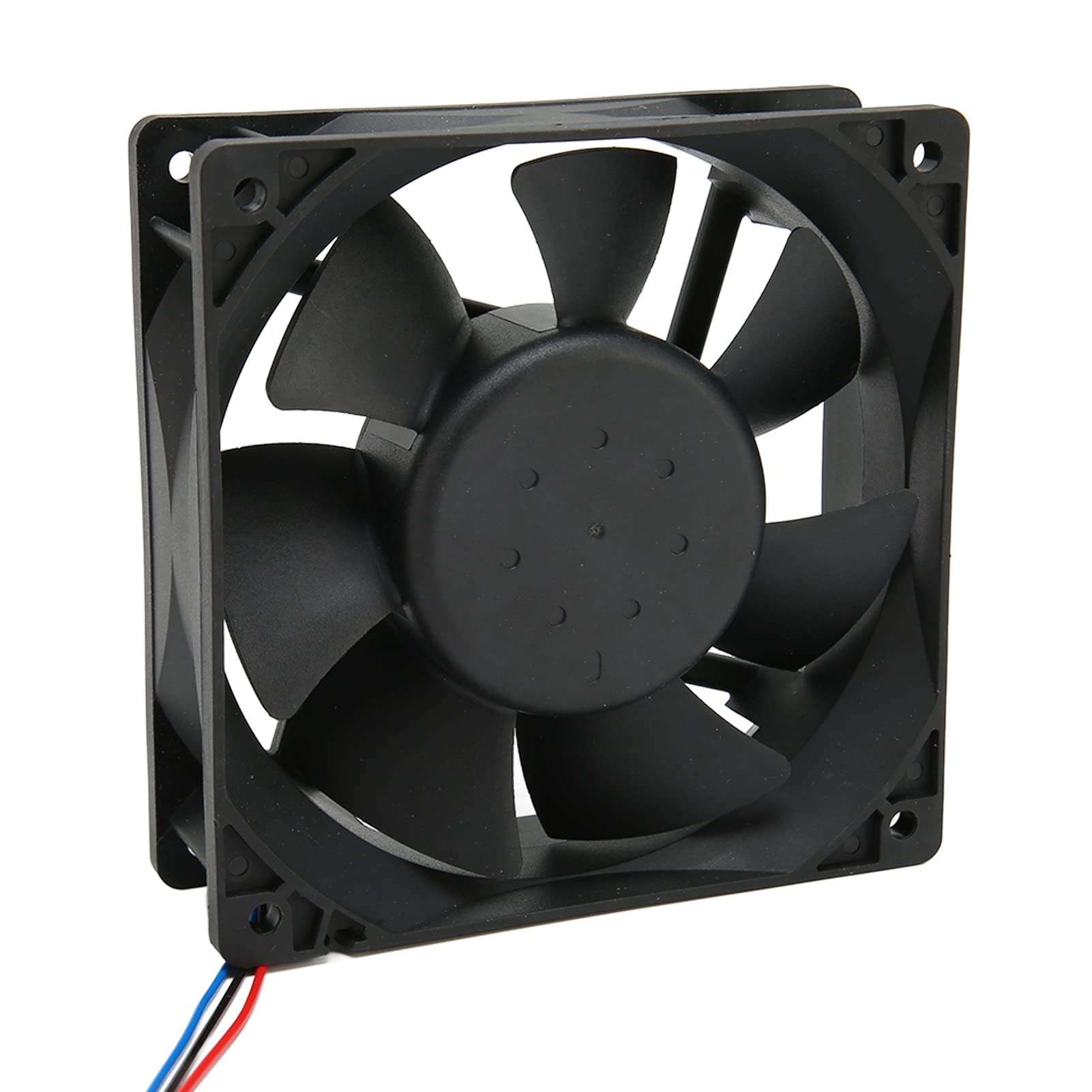 Tyenaza CPU Cooling Fan, 120mm 24V 0.75A 1300RPM Quiet 3Pin Connector Easy Installation PC Cooling Fan for Computer Chassis 1