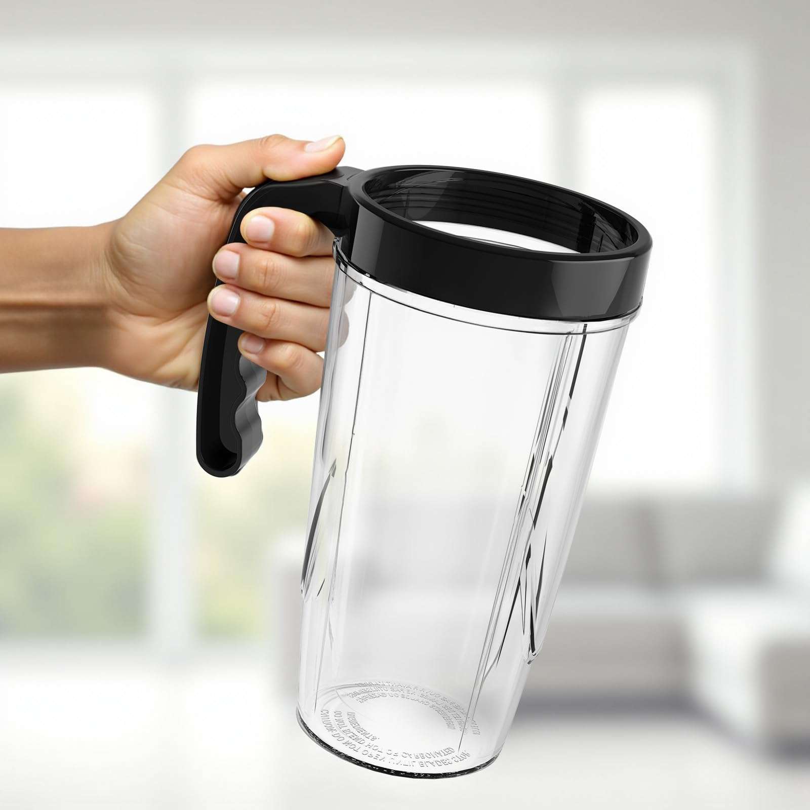 Handle and lid for TOPZEE 23.6OZ blender cup,18.6OZ blender cup,11.8OZ blender cup, BPA Free Cup Holder 5