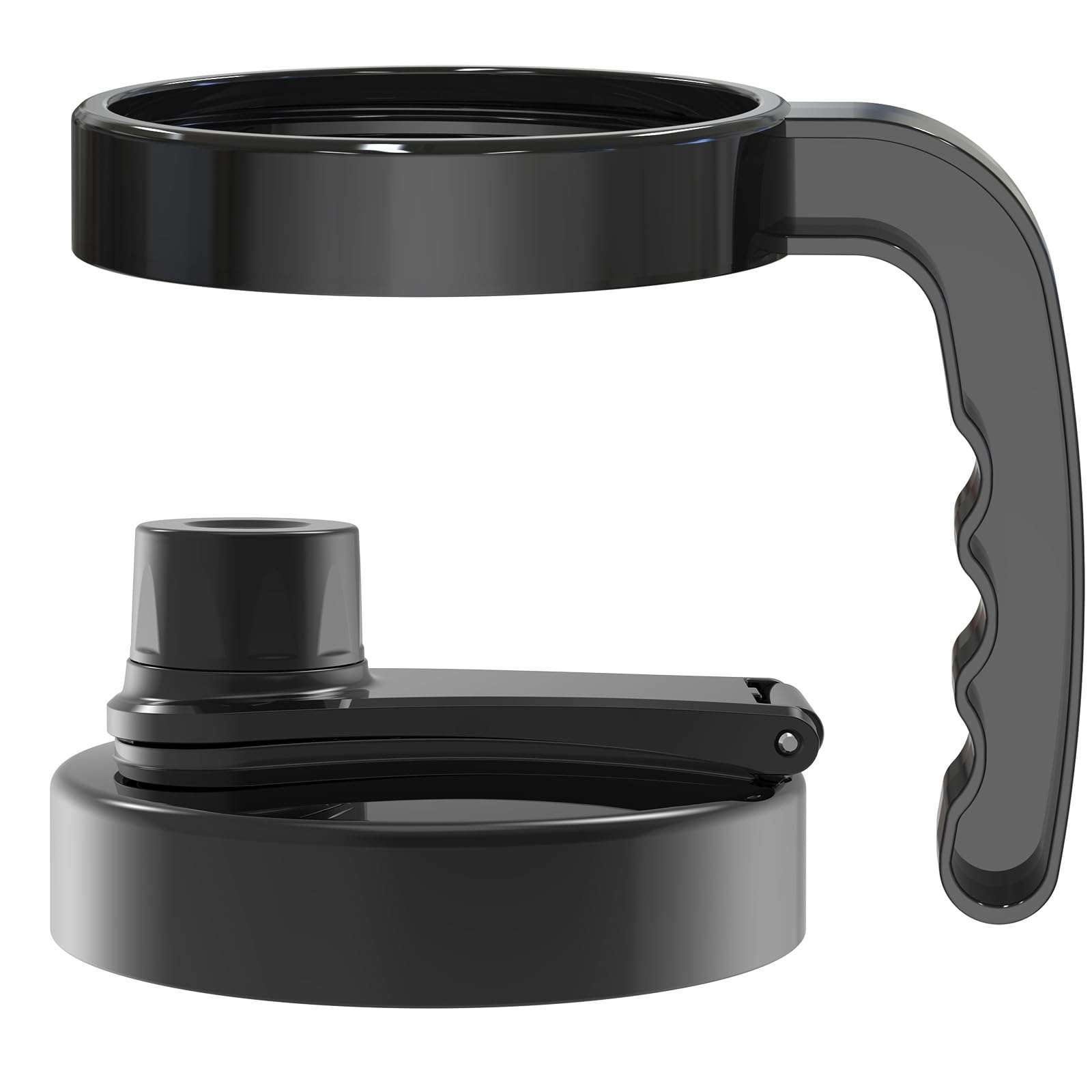 Handle and lid for TOPZEE 23.6OZ blender cup,18.6OZ blender cup,11.8OZ blender cup, BPA Free Cup Holder 3