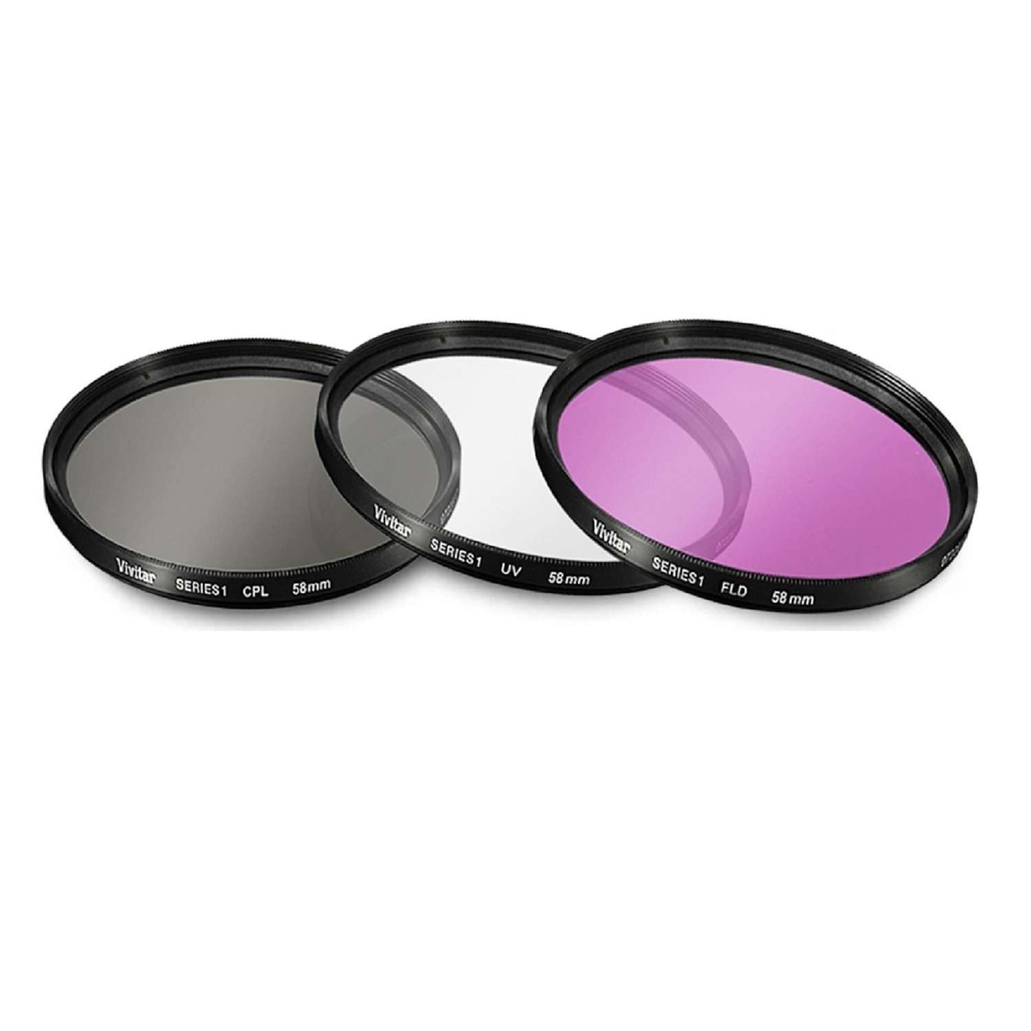 Deluxe Lens Kit for Canon Rebel T3, T3i, T5, T5i, T6, T6i, T7i, EOS 80D, EOS 77D Cameras with Canon EF-S 18-55mm IS II STM Lens - Includes: 58mm filter Set + 58mm Wide Angle Lens + 58mm Telephoto Lens 2