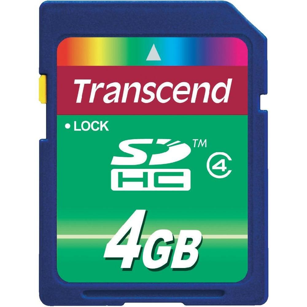 Transcend Digital Camera Memory Card, Compatible with Samsung VP-D354 Digital Camera 4GB Secure Digital High Capacity (SDHC) Memory Card