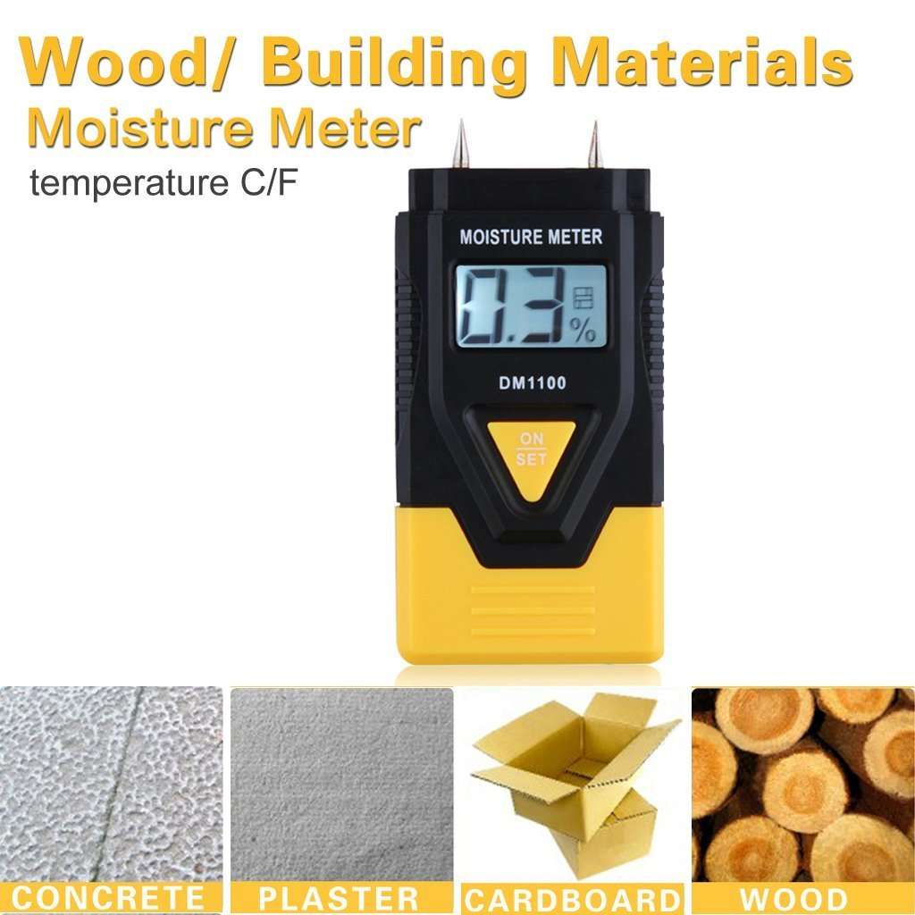 3 in 1 Wood/Building material Digital Moisture Meter DM1100 6