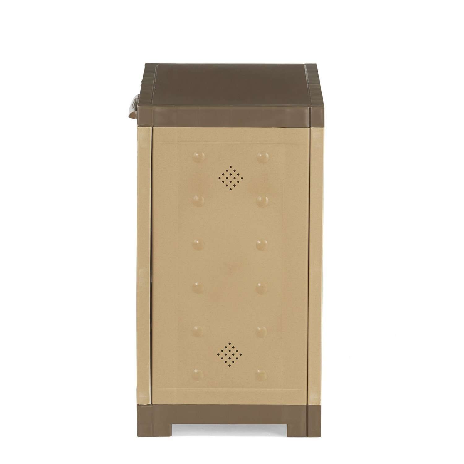 Nilkamal Plastic Shoe Rack FMSC-09 SBN, Standard Size (Sandy) 4