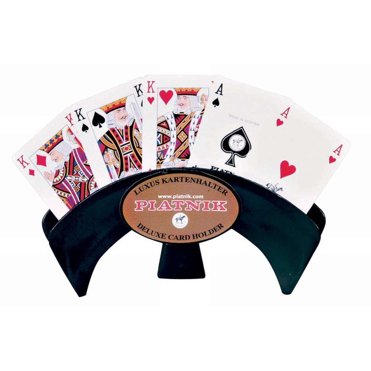 Piatnik 00 2895 Card Holder Black