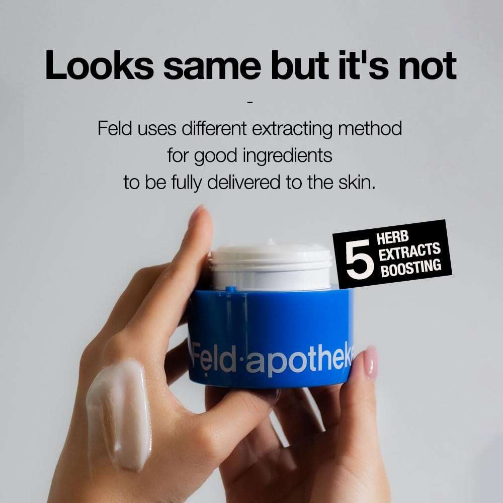 Feld Apotheke PHYTO CALM CREAM, Barrier-Strengthening Moisturizer, Soothing Hydration, Daily Nourishing, pH-Balanced, Lightweight and non-greasy, 1.69fl.oz/50ml 5