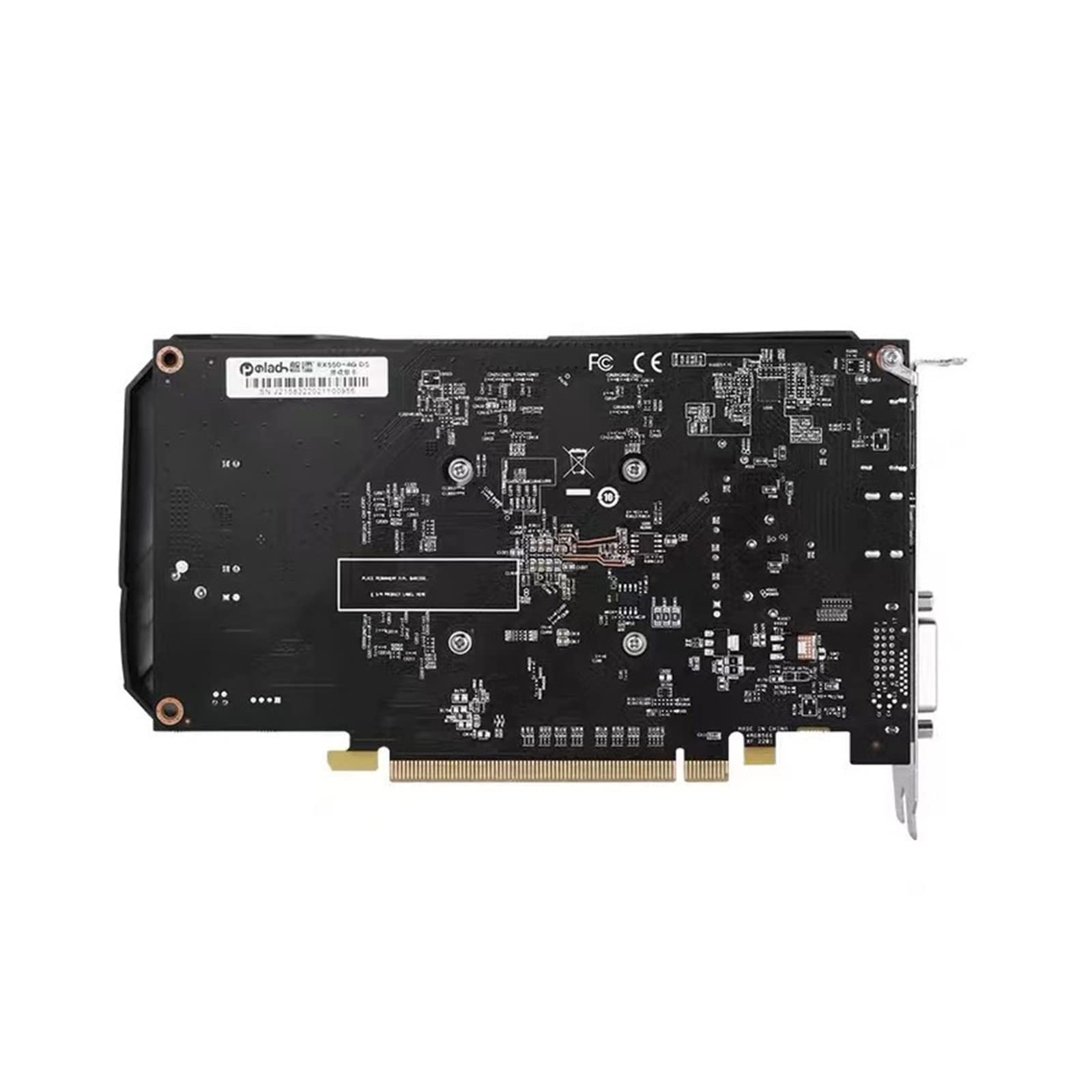 AMD Radeon RX 550 4GB Graphics Card GDDR5 128bit PCI-E 3.0 X 16 HDMI DP DVI-D RX550 Video Card Desktop Gaming Card Placa 4