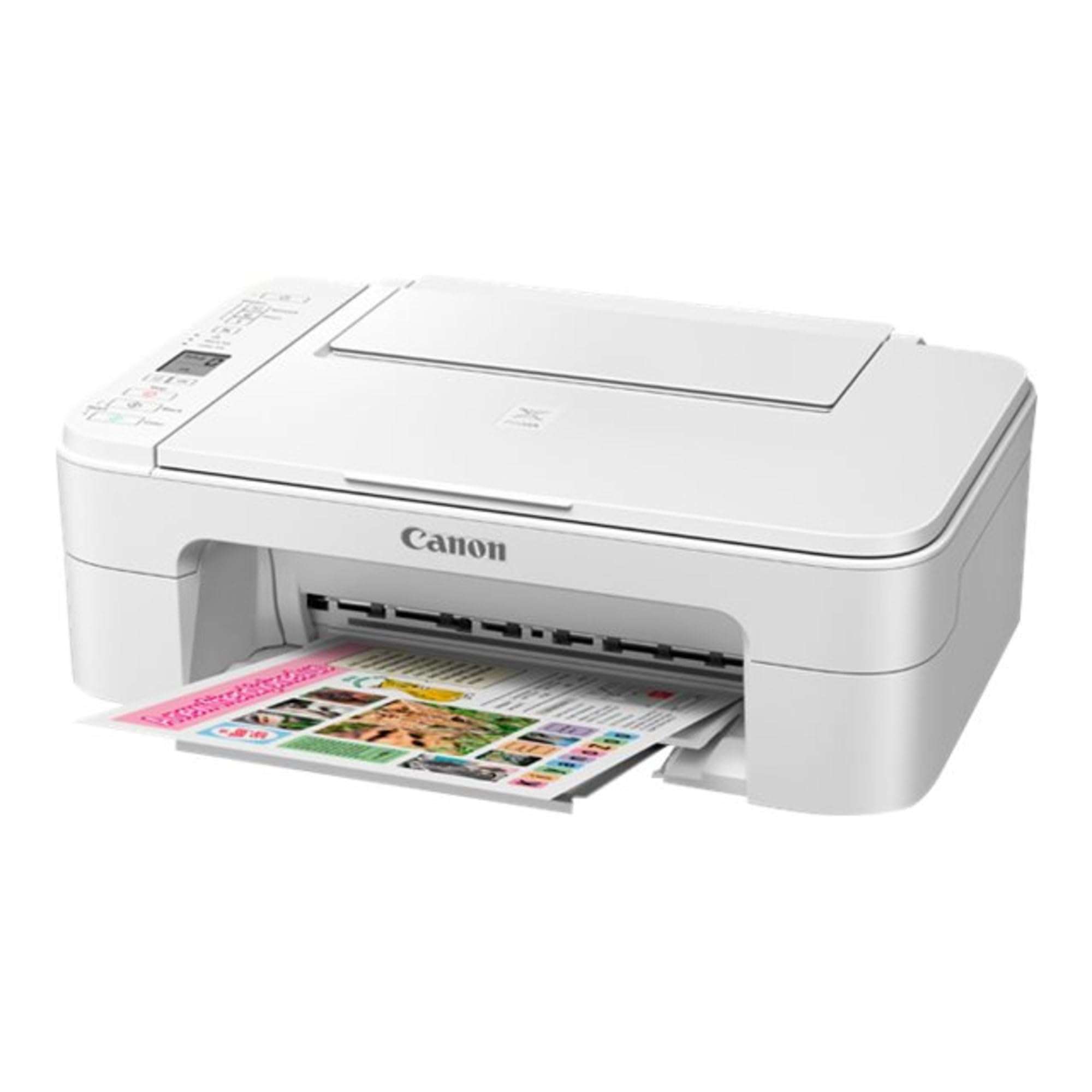 Canon TS3120 Wireless All-In-One Printer, White 2