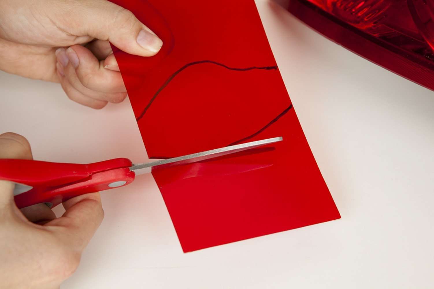 3M High Strength Lens Repair Film (Red) 2