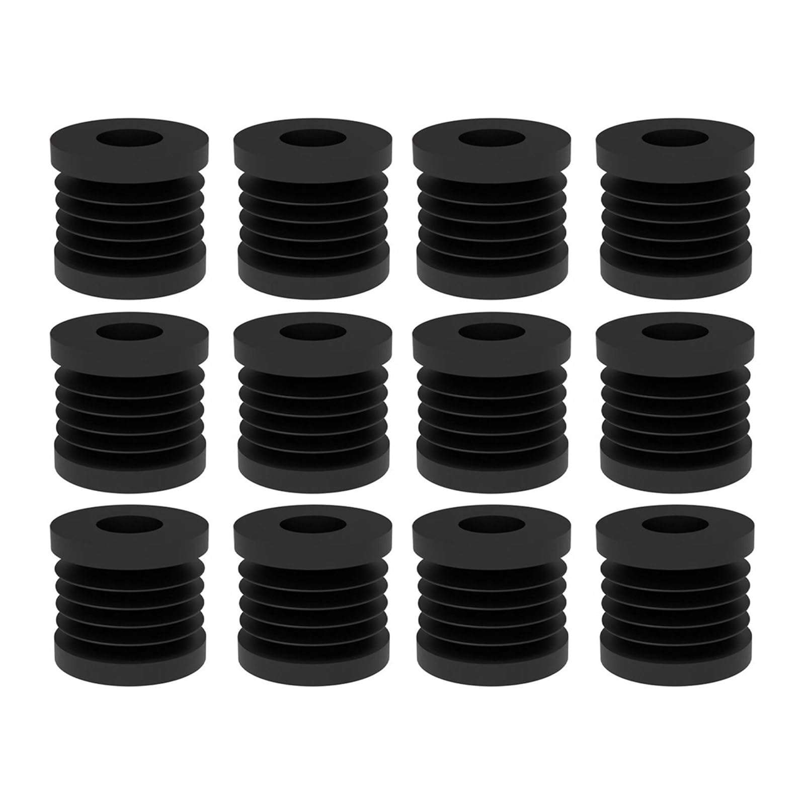 LIANXUE Anti Vibration Feet Pad for Bambu Lab X1 Series and P1P Universal 3D Printer Rubber Foot 4Pcs / 8Pcs/ 12Pcs 1