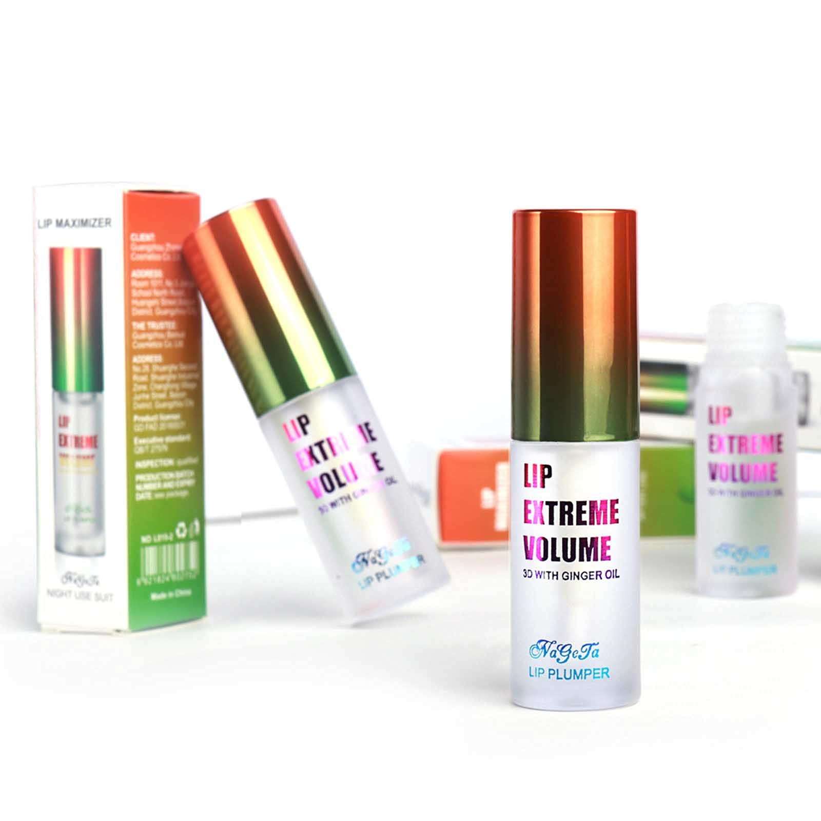 Talkyo Fuller Extreme Lip 4ml Gloss Enhancer Plumper Lip Plumper Heathly Care Lip Lipstick Lip Gloss Making Kits (B, One Size) 4