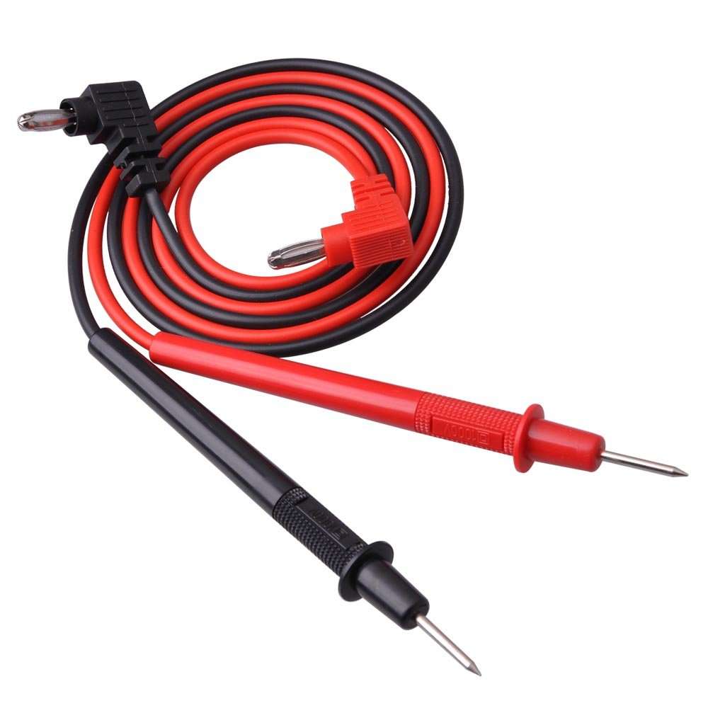 28" Multimeter Test Lead Probe Wire Cable 1 Pair Banana Plug for Dc Power Supply 1000v 3