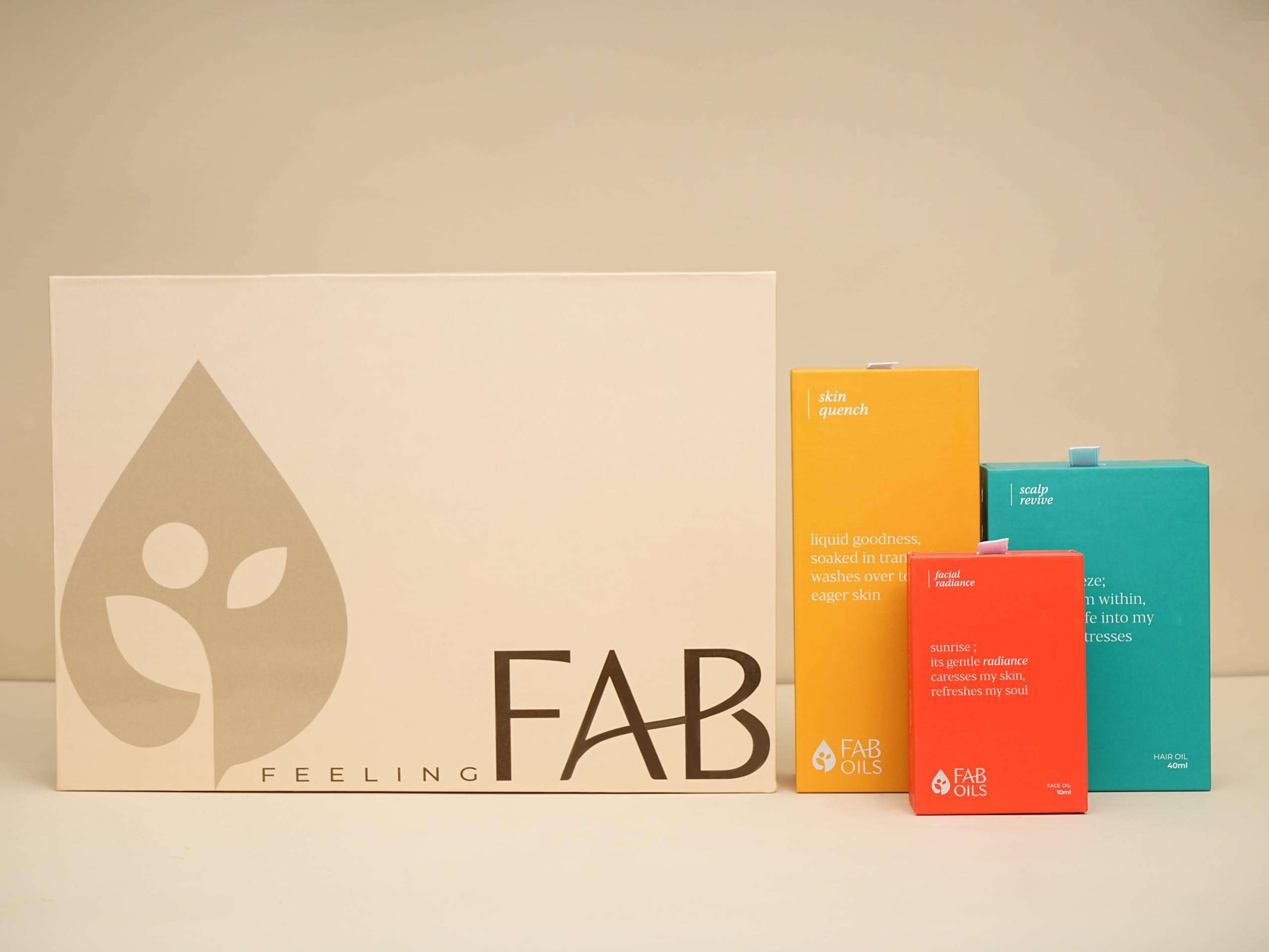 Fab Oils The TLC Quench, Nourish and Glow Gift Set | Ultra Lightweight Oils | Face, Hair & Body Oil Combo | 10-Sec Fast Absorption | Gifts for Women & Men | 95% Natural | Set of 3-150ml 1