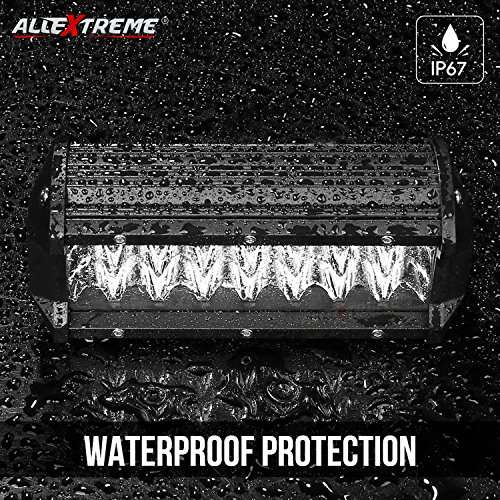 Allextreme EX24F058 Heavy Duty Upgraded Version 24 Led Fog Light/Work Light Bar Spot Beam Off Road Driving Lamp 1 Pcs 72W Cree,Pack Of 1 5
