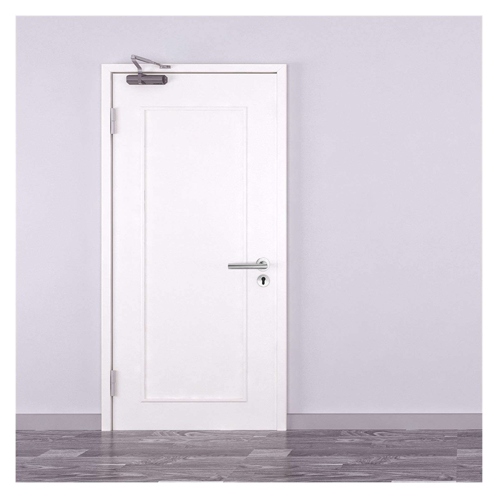 WSZMD Closet Passage Door Locks Handle Door Set Stainless Steel Sliding Interior Door Handles Door Entrance Gate Lever Knob Adjustable Latch Security Hardware，Interior Door Handle (Color : 2) 6