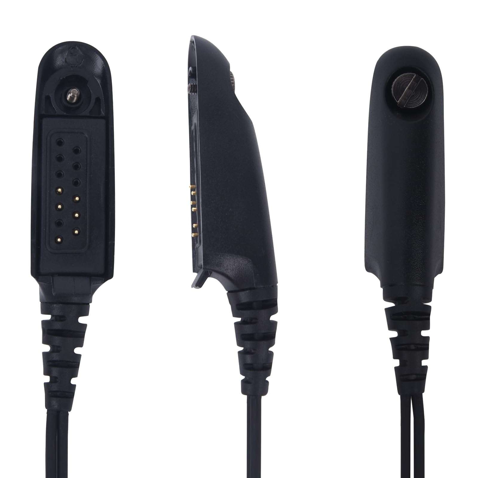 JUYODE Waterproof Radio Speaker Mic Walkie Talkie Shoulder Handheld Microphone with PTT for HT750 HT1250 HT1250ls MTX8250 GP328 Orange (GP328-01) 3