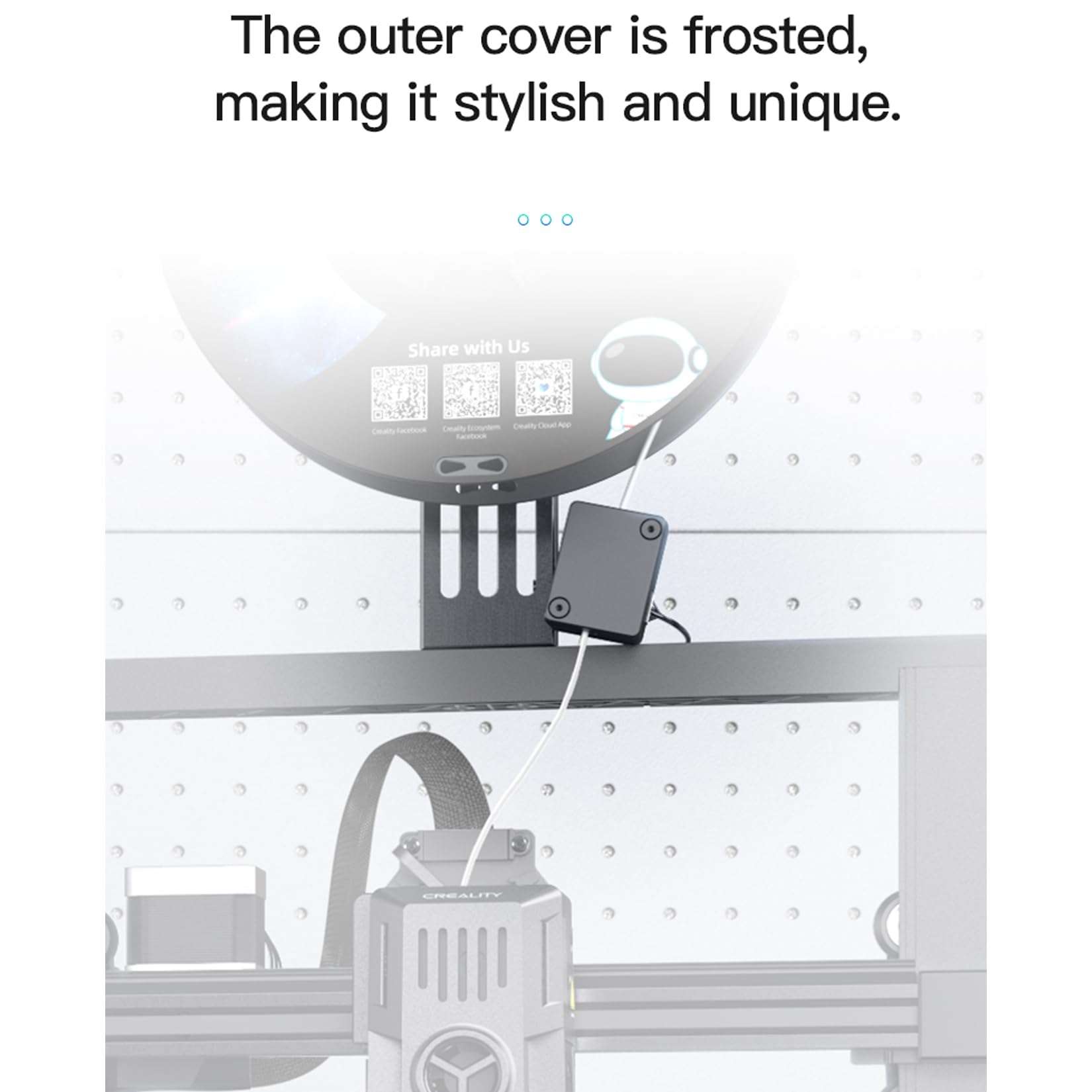 Creality Ender 3 V3 SE Filament Detector Kit, 3D Printer Parts Filament Run Out Detection Device Sensor Kit for Ender V3 SE, Ender 3 V3 KE 3