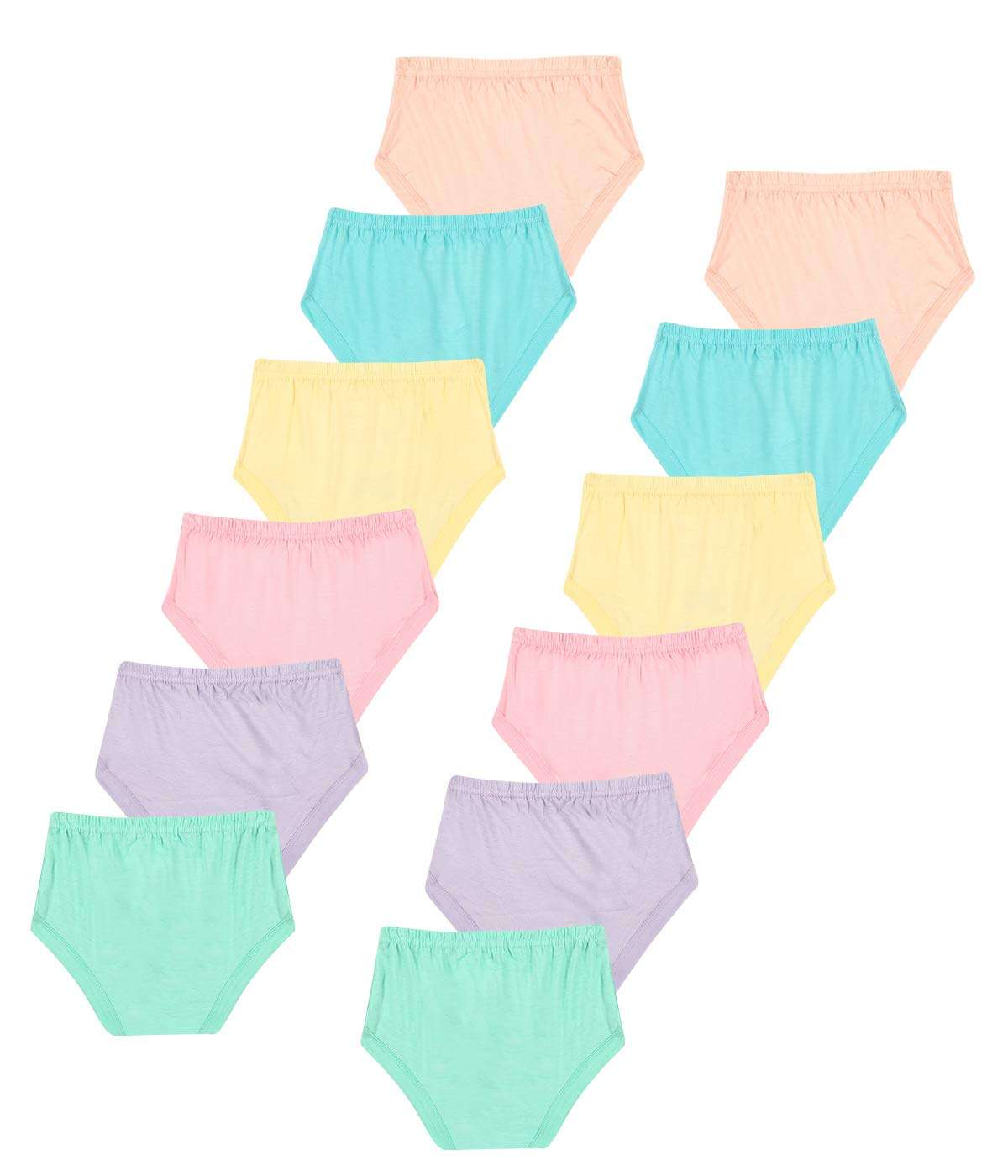 Pine Sports Baby Boy's Plain Panty (Pack of 12) (PN_KIDSBIEF-P12-024_Multi_9-12 Months) Multicolour 2