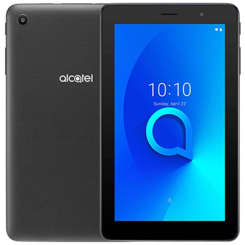 Alcatel 1T 7.0" 9013A (16GB, WiFi + Cellular) Face Unlock, Android 10, GPS, Tablet + Phone US 4G Volte GSM Unlocked (T-Mobile, AT&T, Metro PCS, Straight Talk) (Prime Black) 1
